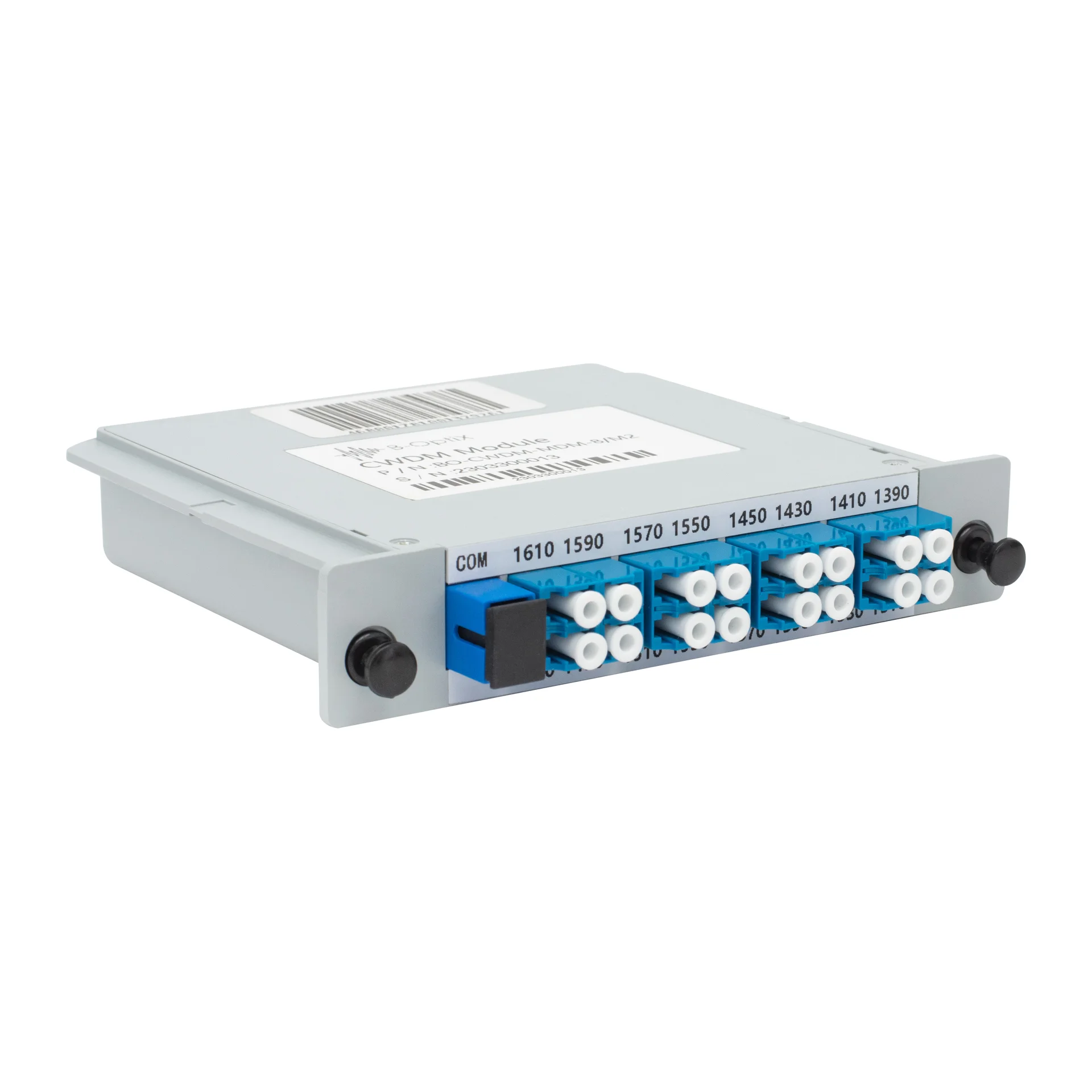 Мультиплексор/демультиплексор CWDM SNR MDM-8/M2, 2 ОВ, 8 каналов, LC