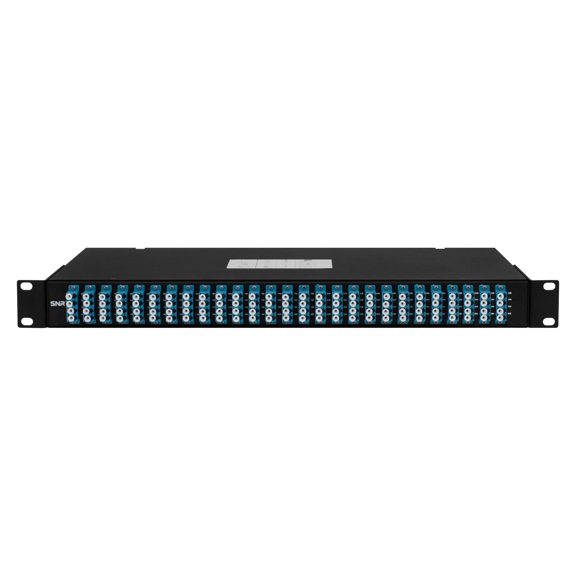 Пассивный оптический отвод 36 портов LC/UPC (деление 1х2), SM, 1U