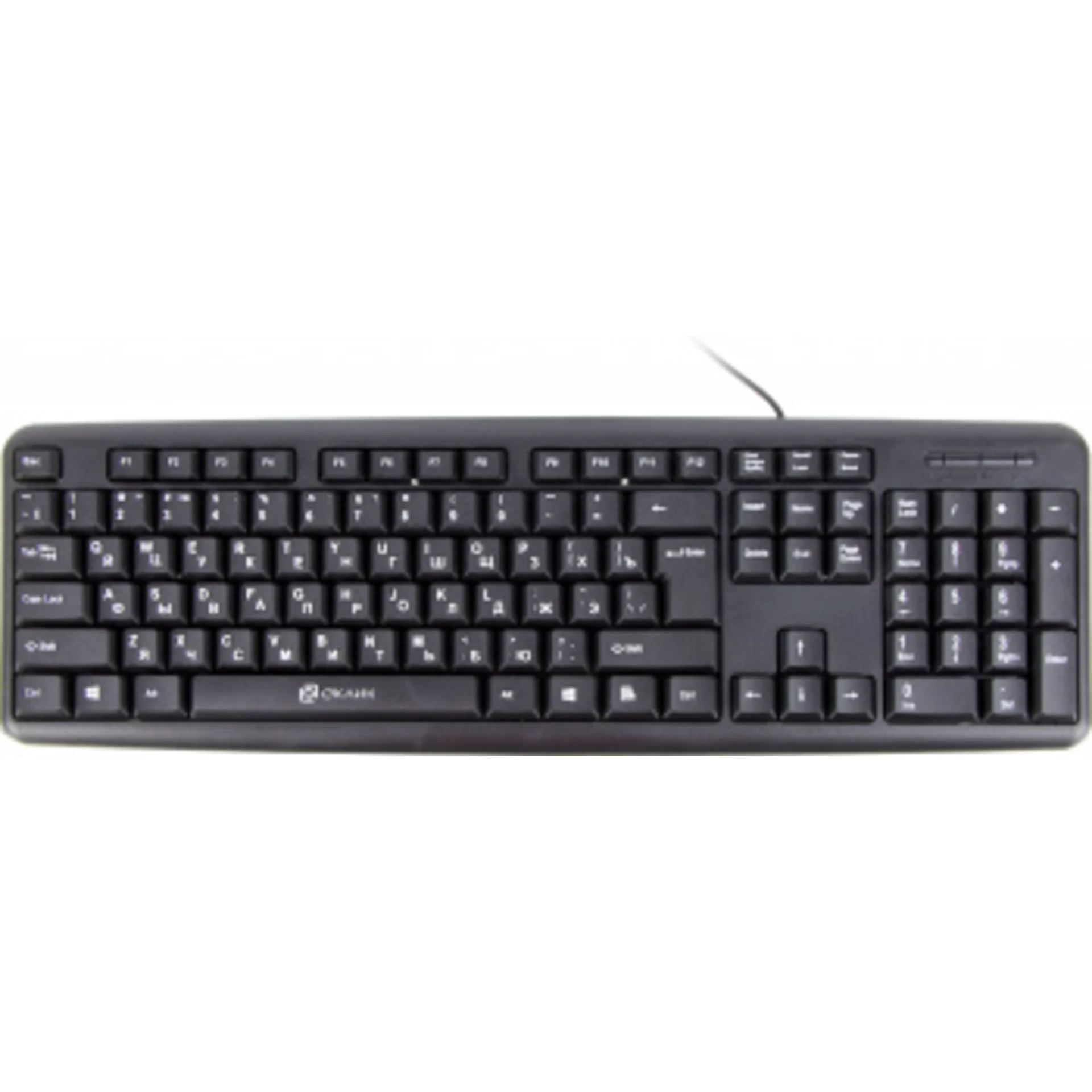 Клавиатура Оклик 180M черный USB (943626)