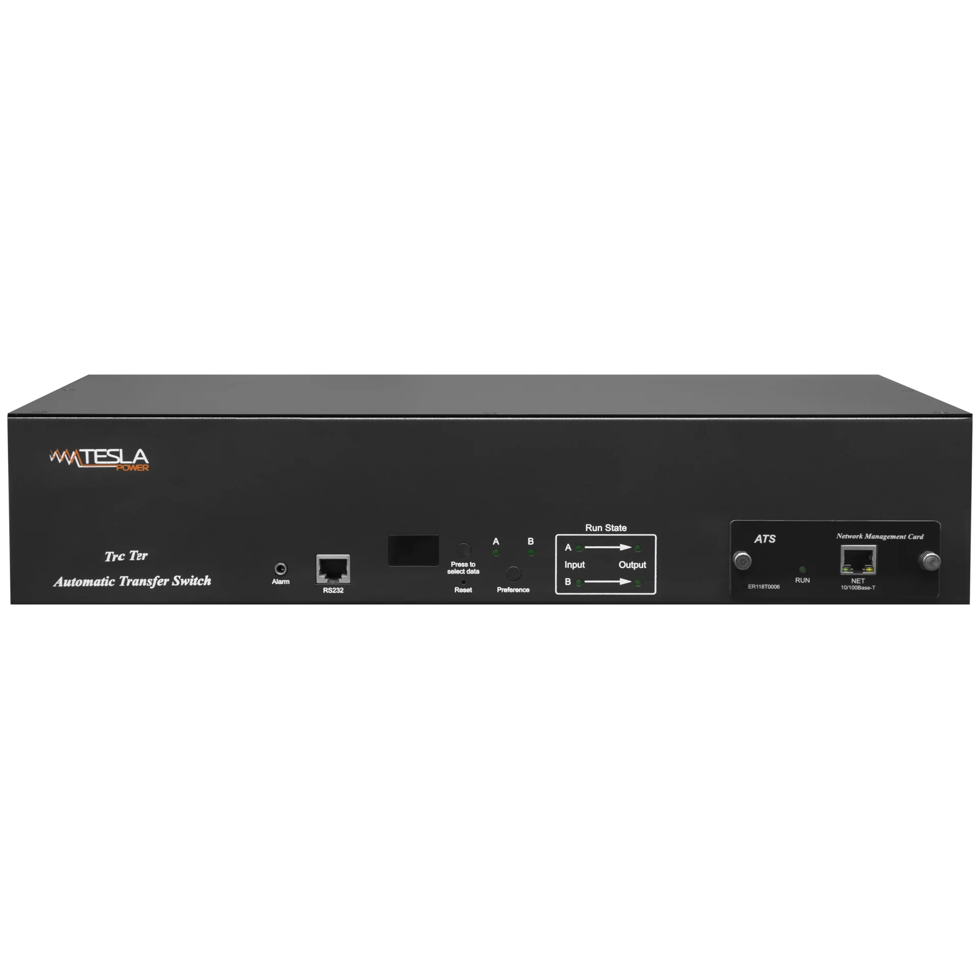 Стоечный переключатель нагрузки Tesla Power 2U, 32A