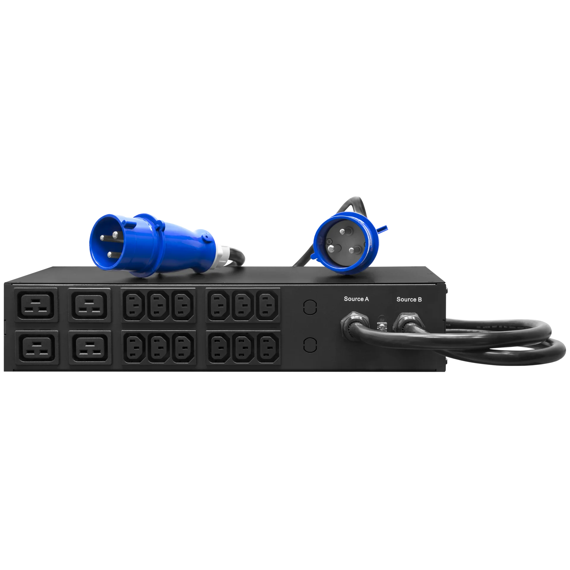 Стоечный переключатель нагрузки Tesla Power 2U, 32A