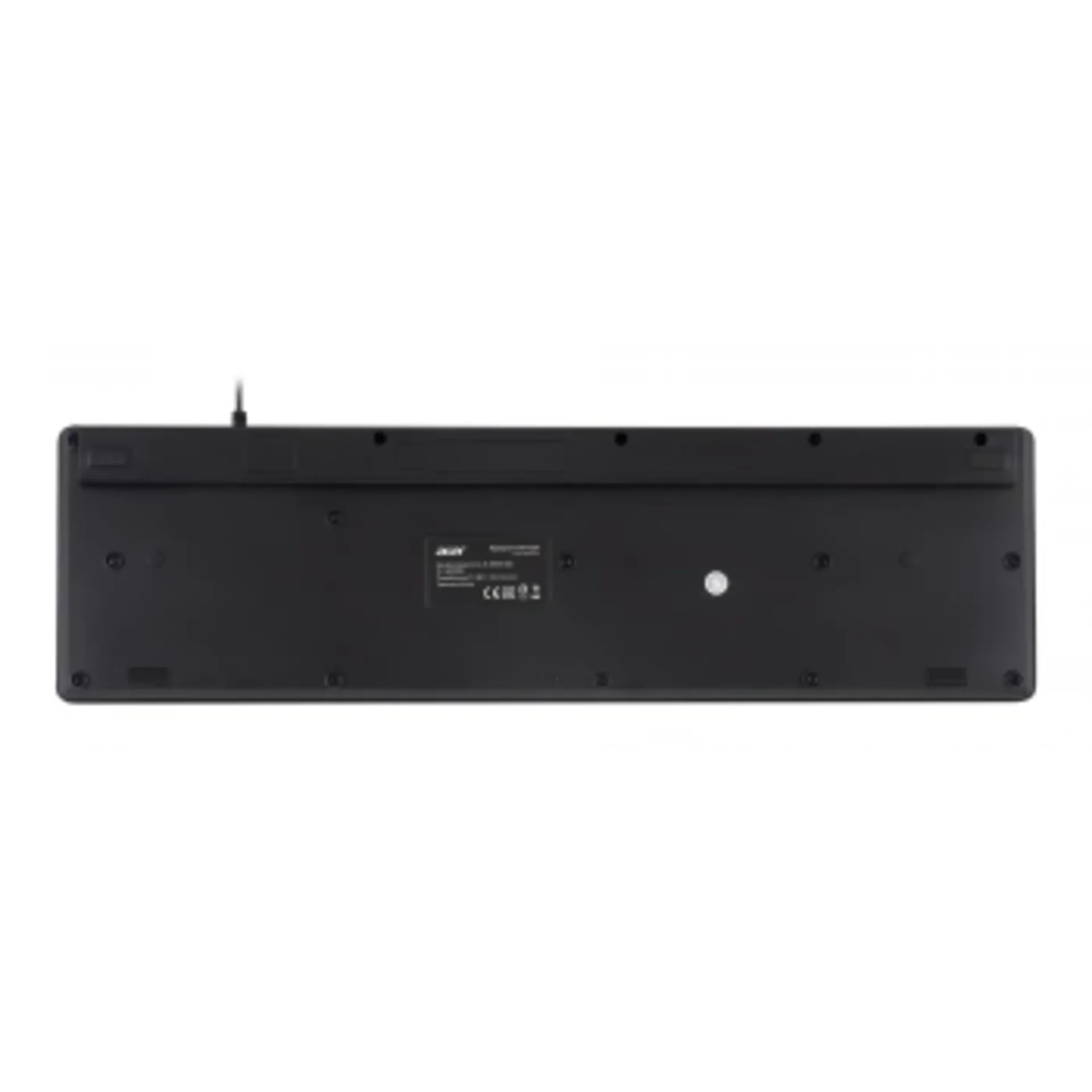 Клавиатура Acer OKW122 черный USB Multimedia (ZL.KBDEE.00C)