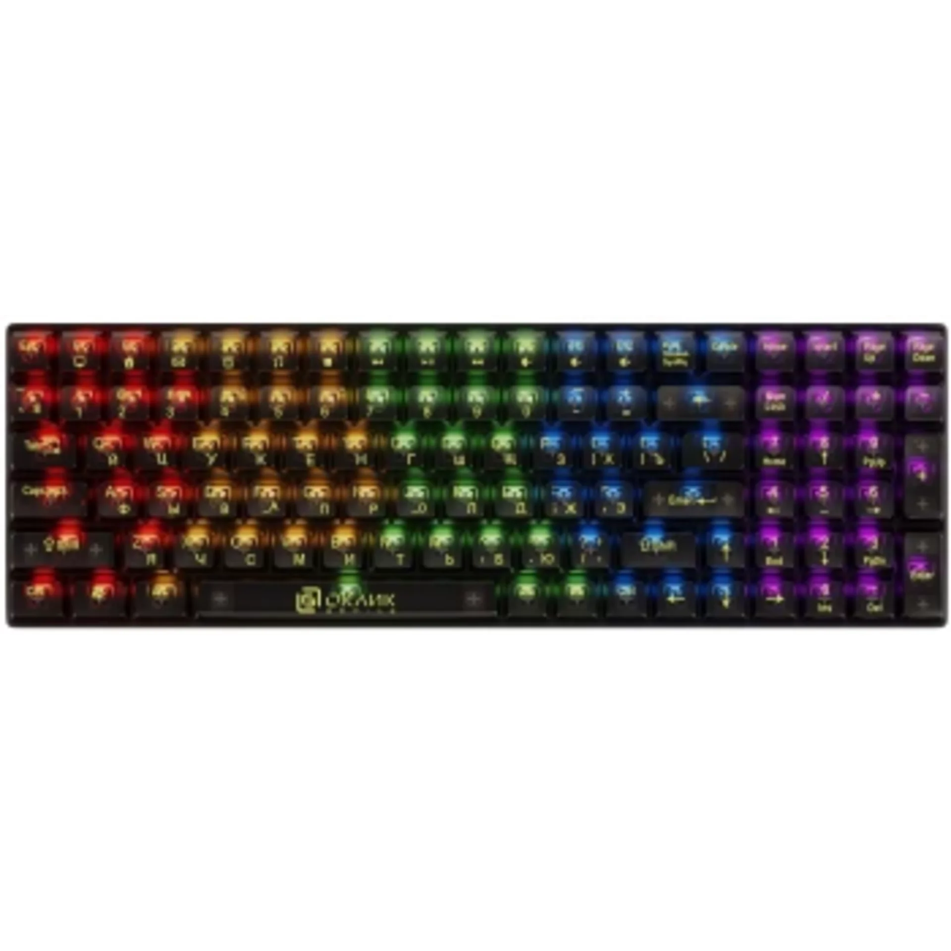 Клавиатура Оклик 915GK механическая черный USB for gamer (1790371)