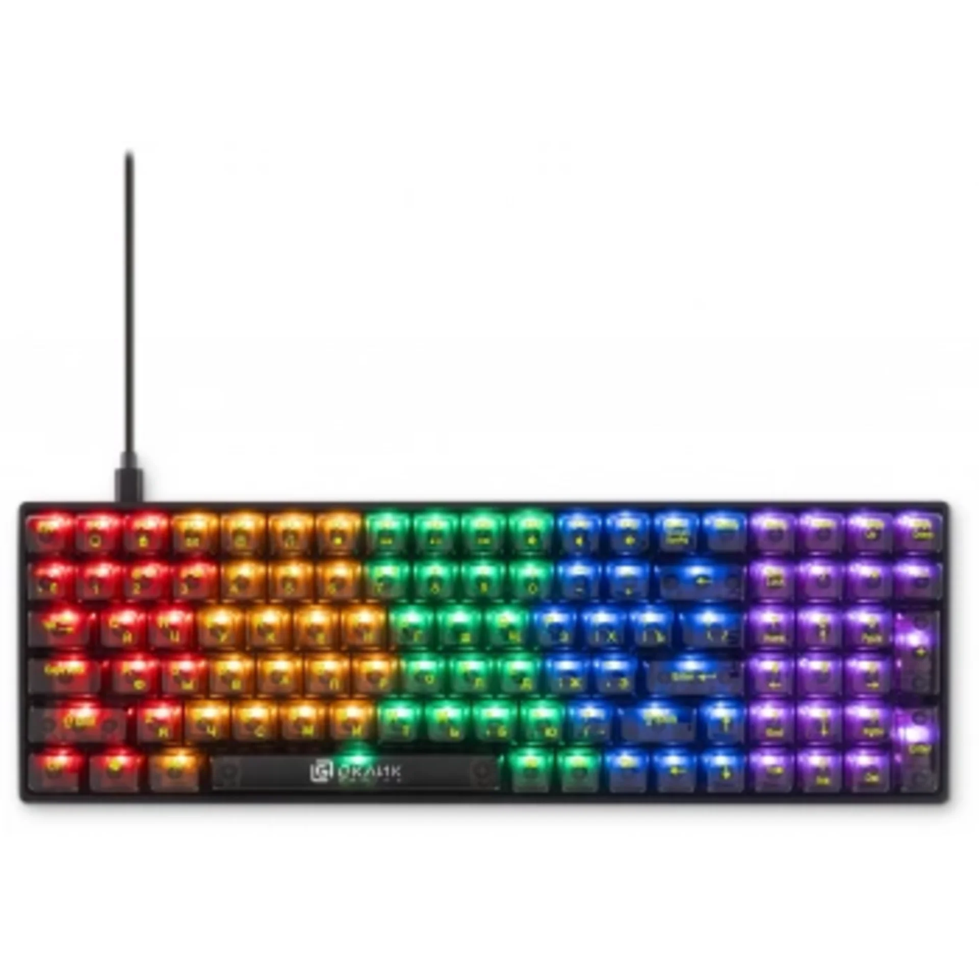 Клавиатура Оклик 915GK механическая черный USB for gamer (1790371)