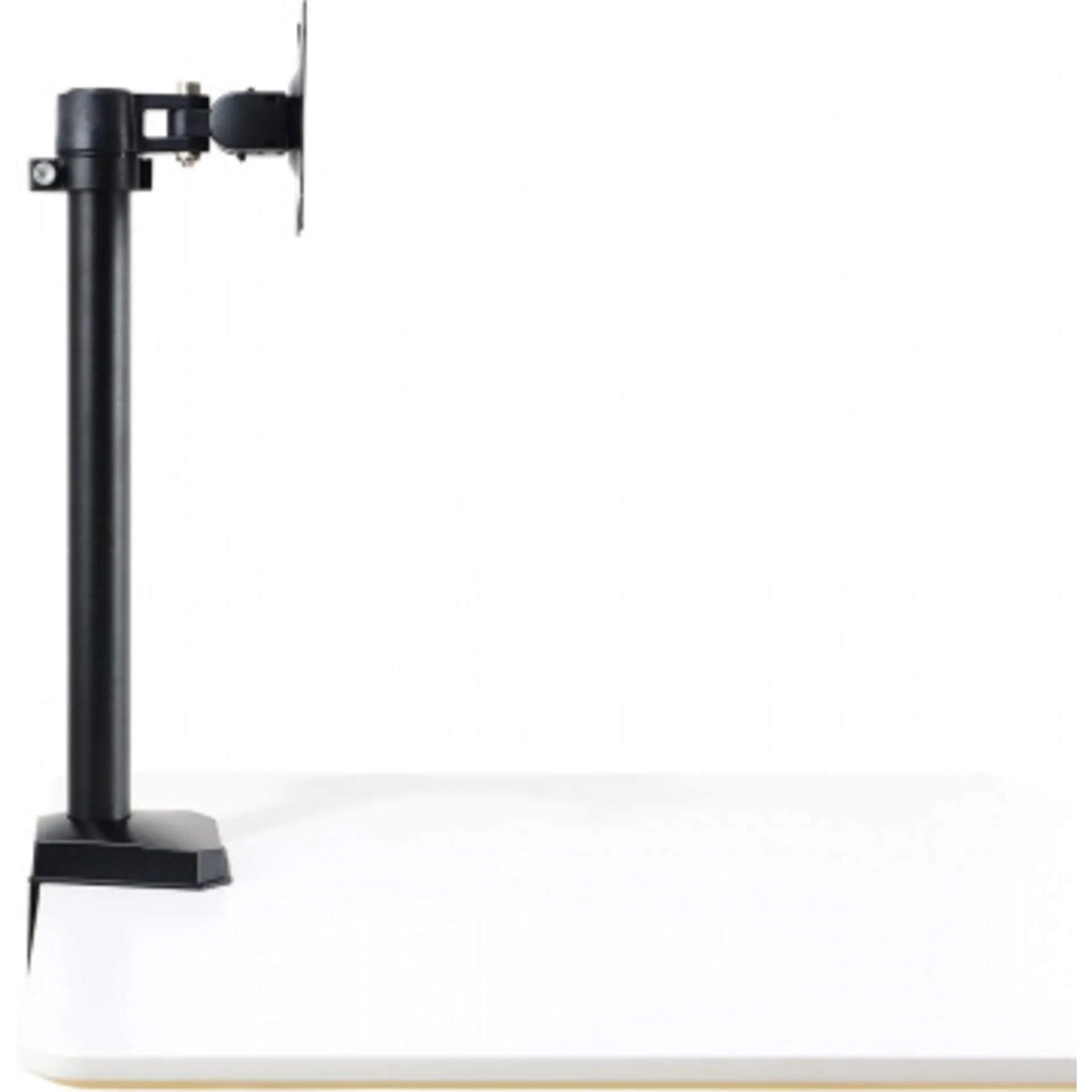 Кронштейн для мониторов ЖК Buro M3 черный 15"-27" макс.9кг крепление к столешнице поворот и наклон