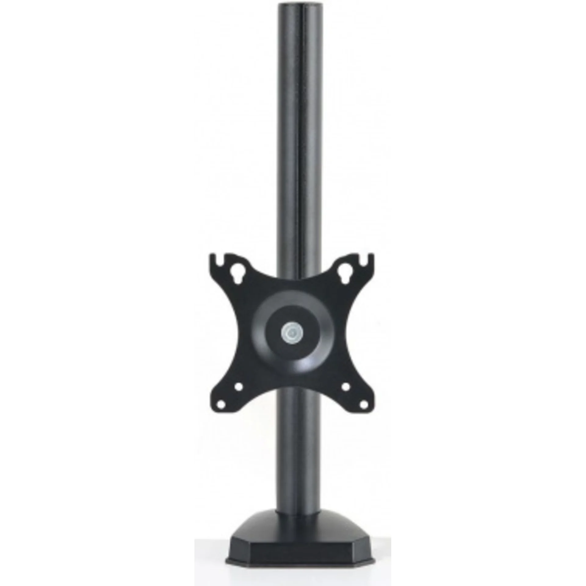 Кронштейн для мониторов ЖК Buro M3 черный 15"-27" макс.9кг крепление к столешнице поворот и наклон