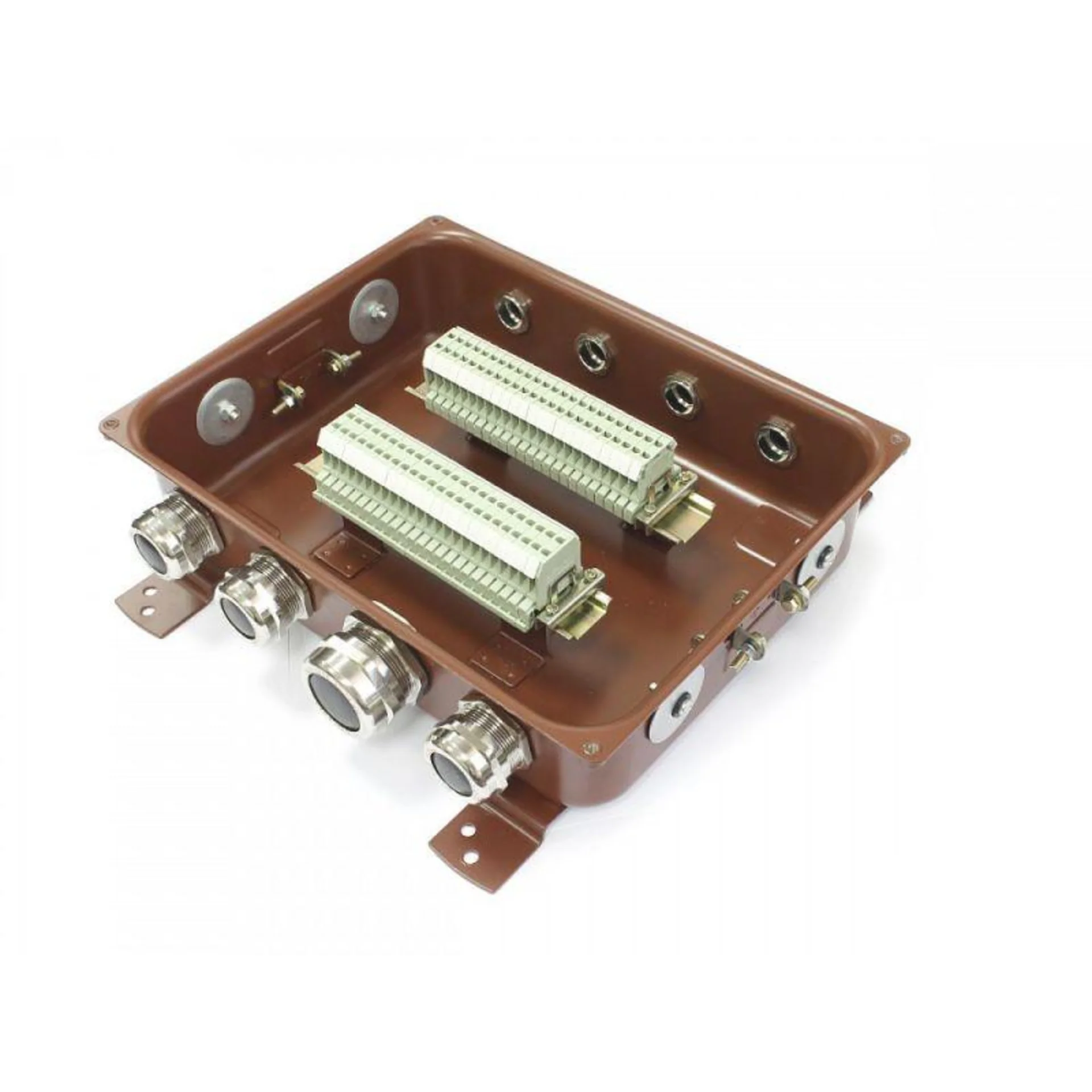 Коробка КЗНС-32 УХЛ1.5 латун. сальники ГОФРОМАТИК/ЗЭТАРУС zeta30319