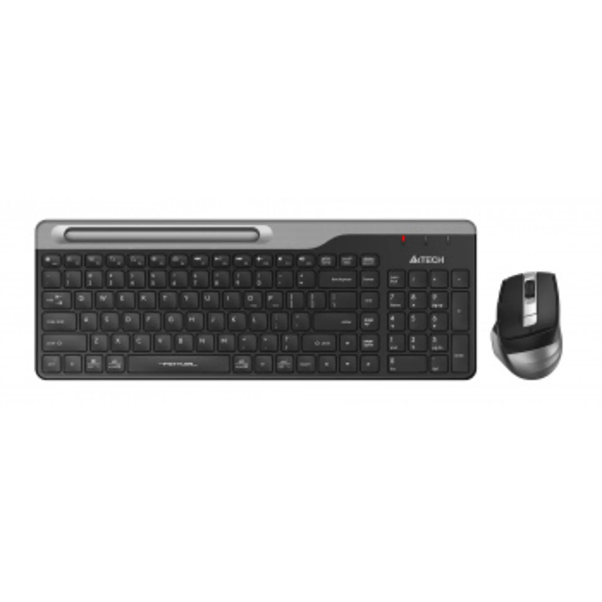 Клавиатура + мышь A4Tech Fstyler FB2535C клав:чер/серый мышь:чер/серый USB беспроводная Bluetooth/Радио slim (FB2535C SMOKY GREY)