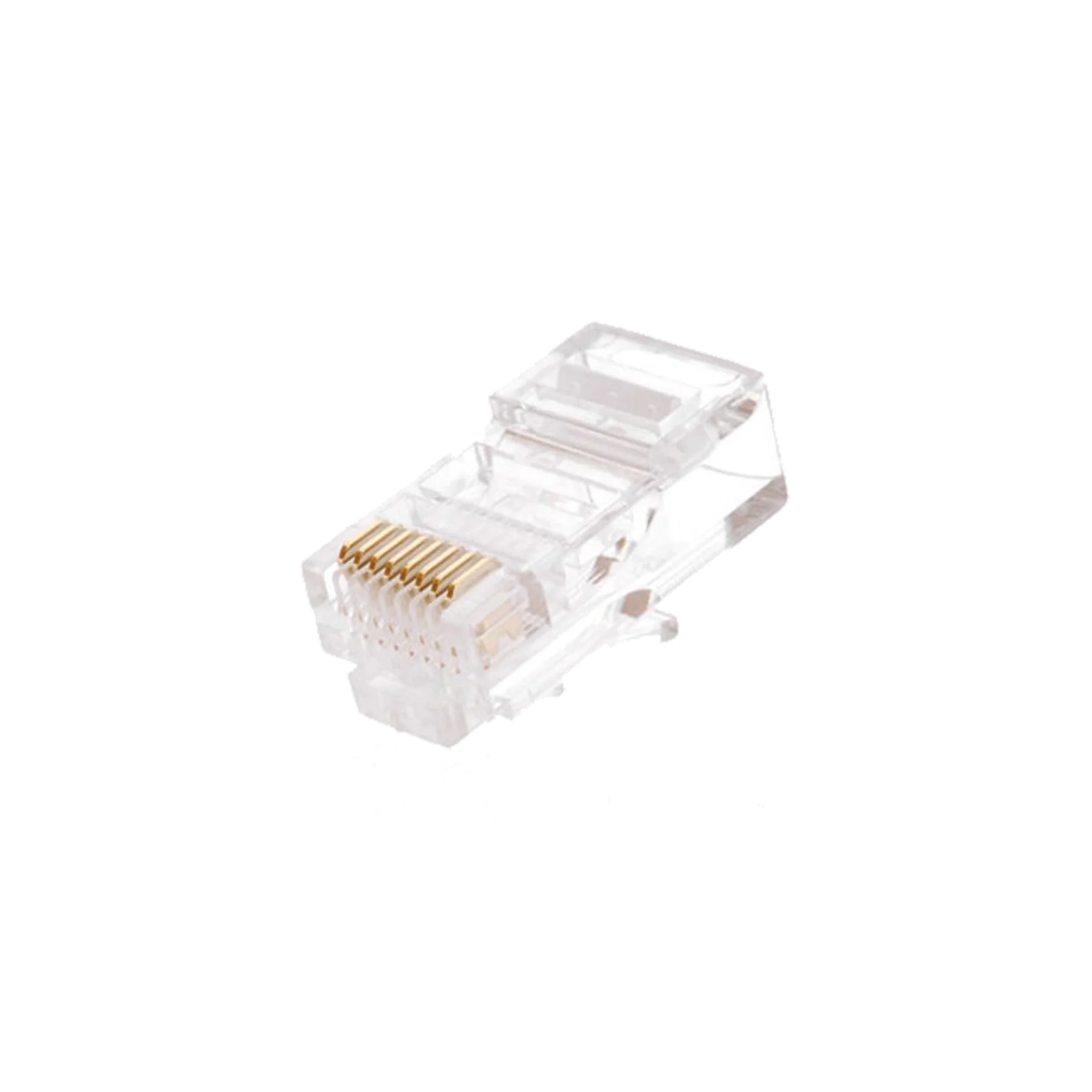 Коннектор NETLAN RJ45/8P8C под витую пару, Кат.5e (Класс D), неэкранированный, уп.100 шт.