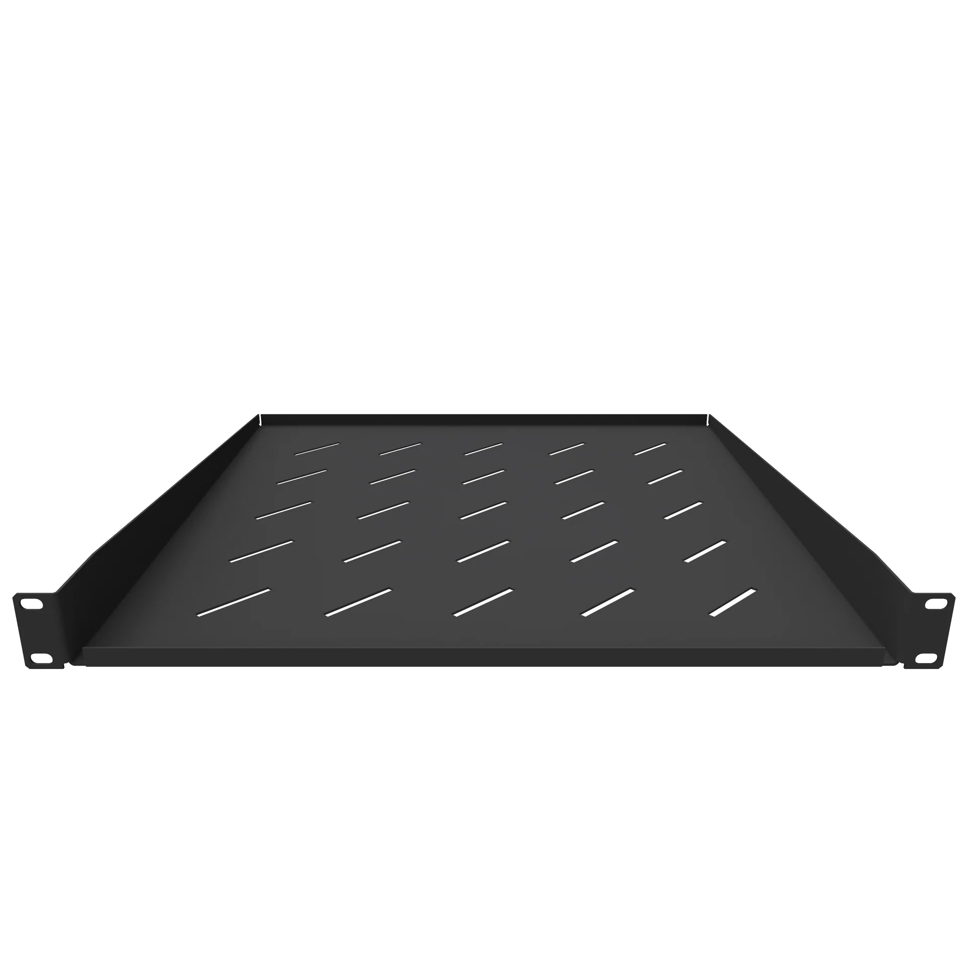 Полка консольная для шкафов глубиной 800мм, (глубина полки 450мм) распределенная нагрузка, 20кг, Цвет-черный (SNR-SHELF-08045-20BC)