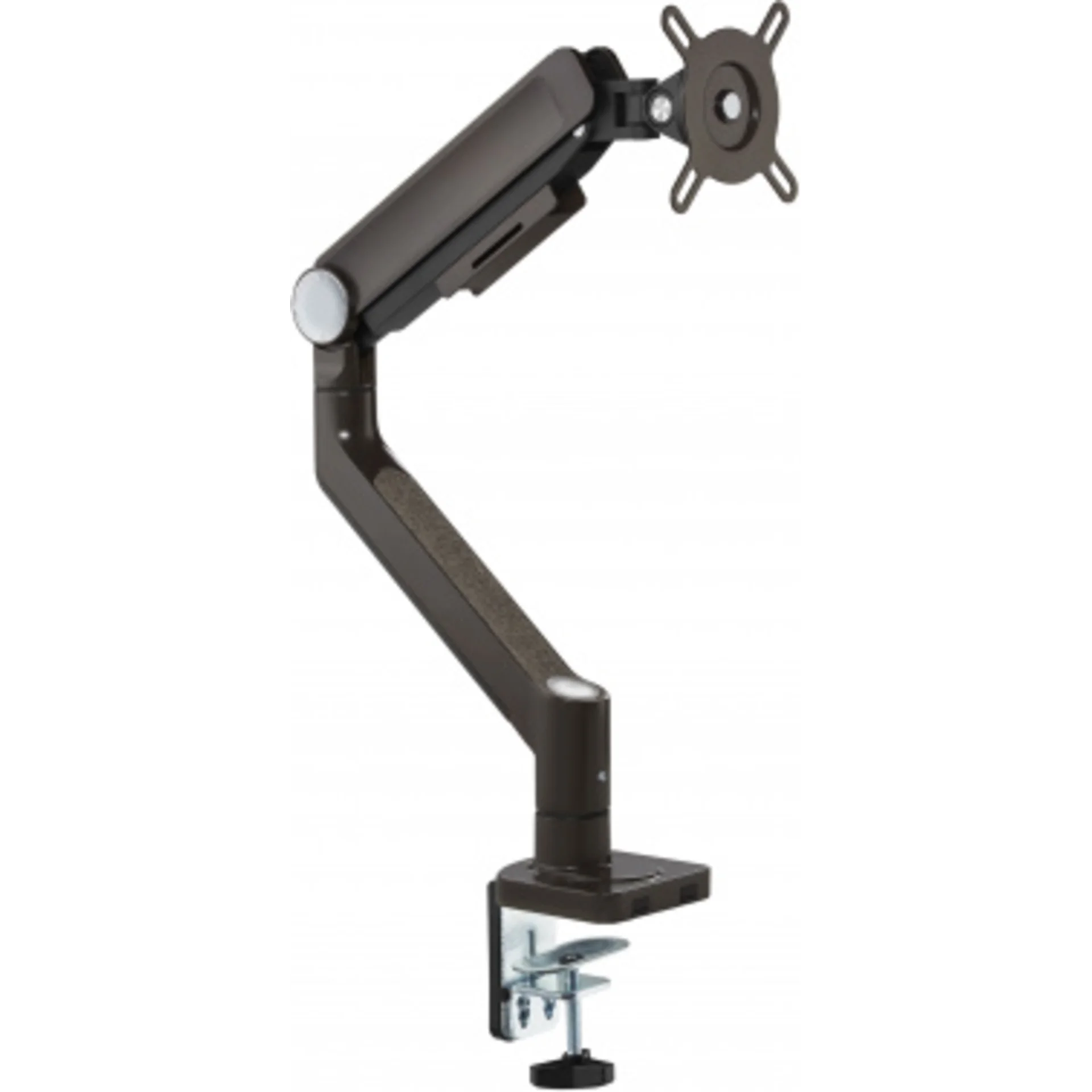 Кронштейн для мониторов Ultramounts UM732BR коричневый 17"-32" макс.8кг настольный поворот и наклон