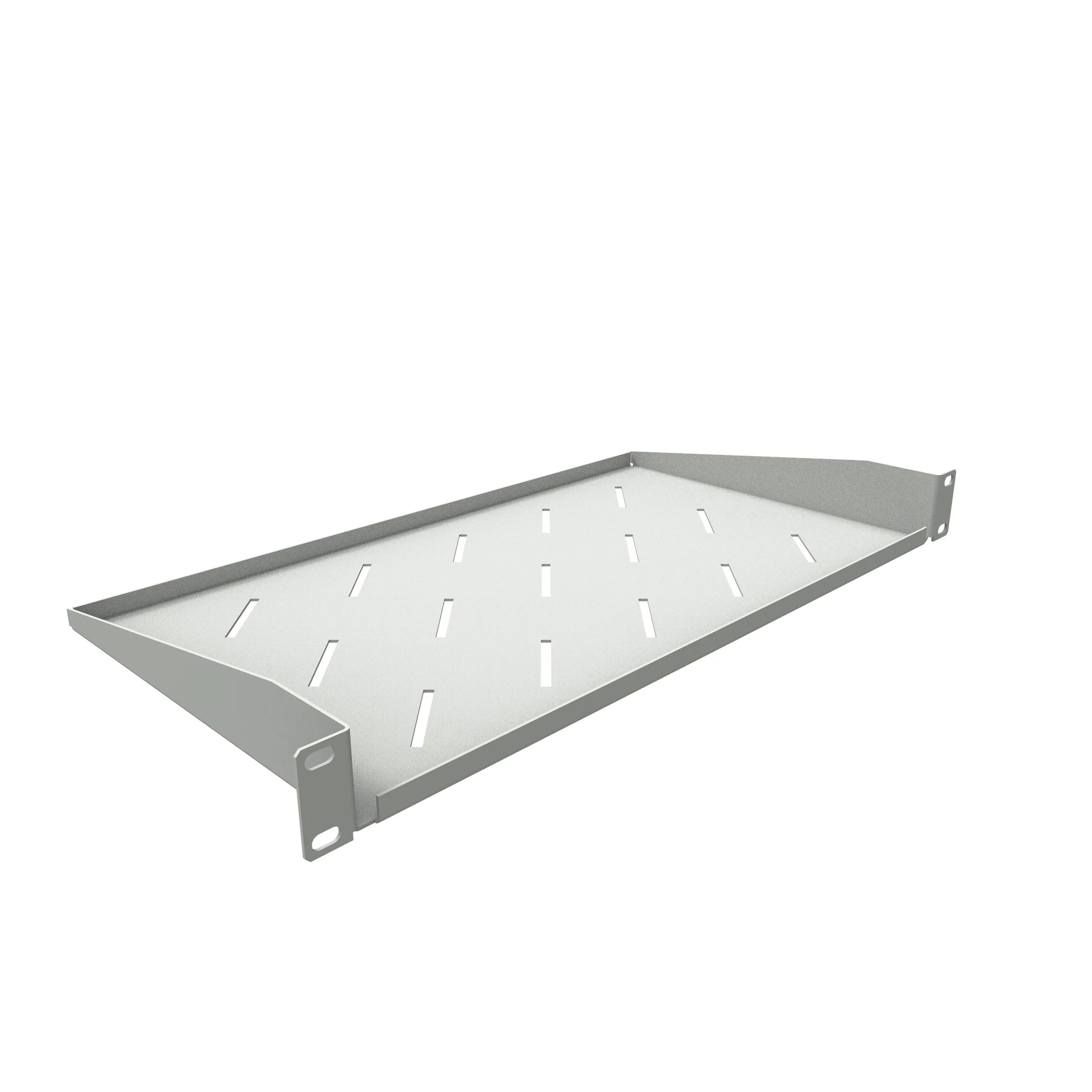 Полка консольная для шкафов глубиной 400мм, (глубина полки 250мм) распределенная нагрузка 20кг, цвет-серый (SNR-SHELF-04025-20GC)