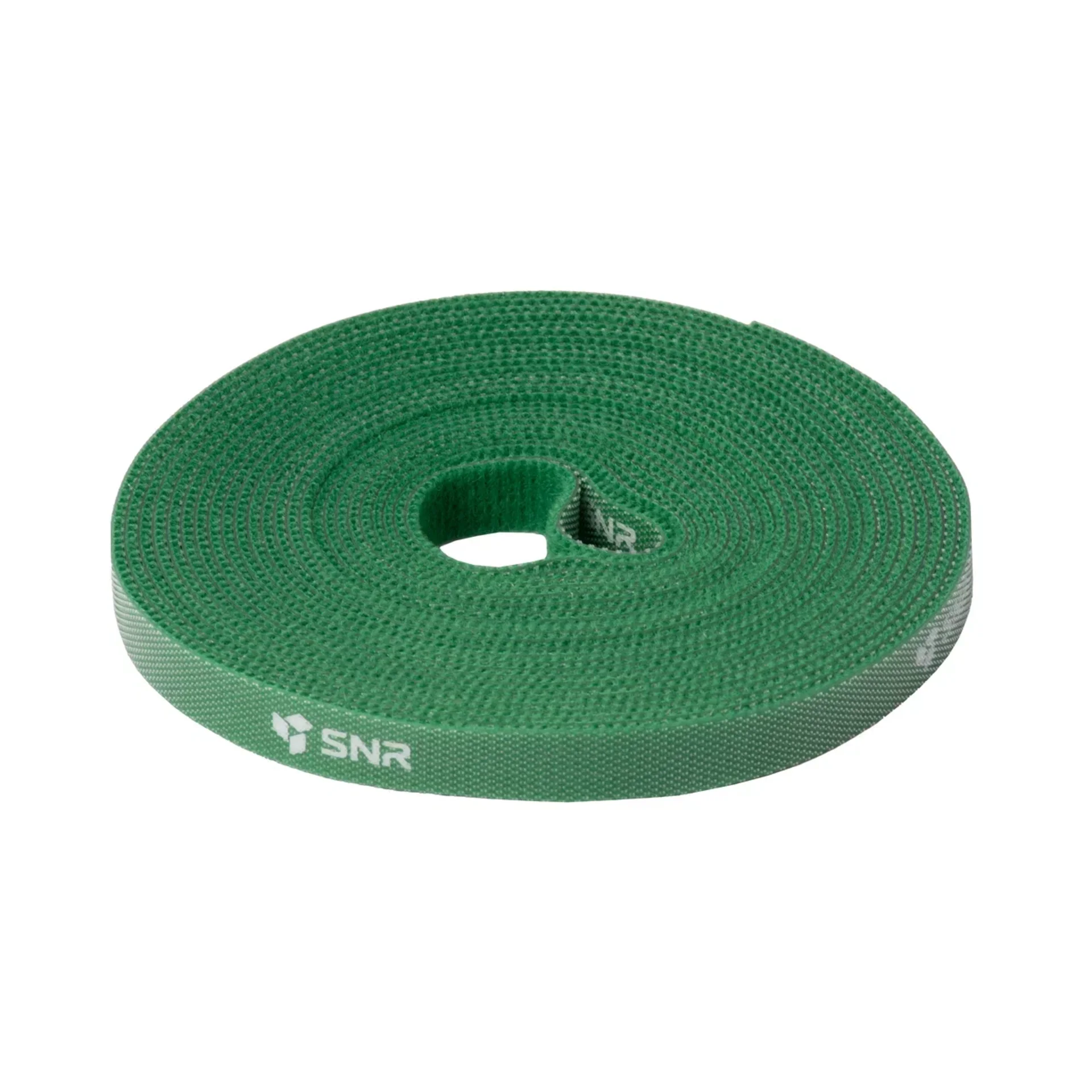 Лента (липучка) в рулоне, ширина 9мм, длина 5 метров, зеленая