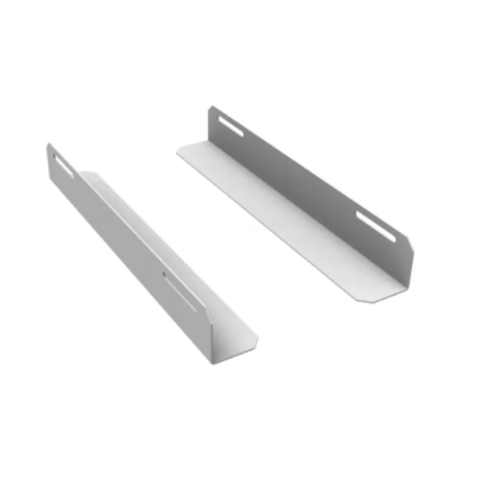 Комплект уголков опорных для шкафа глубиной 600мм (глубина уголка 350мм), распределённая нагрузка 20кг, цвет-серый (SNR-CORNER-06035-20G)