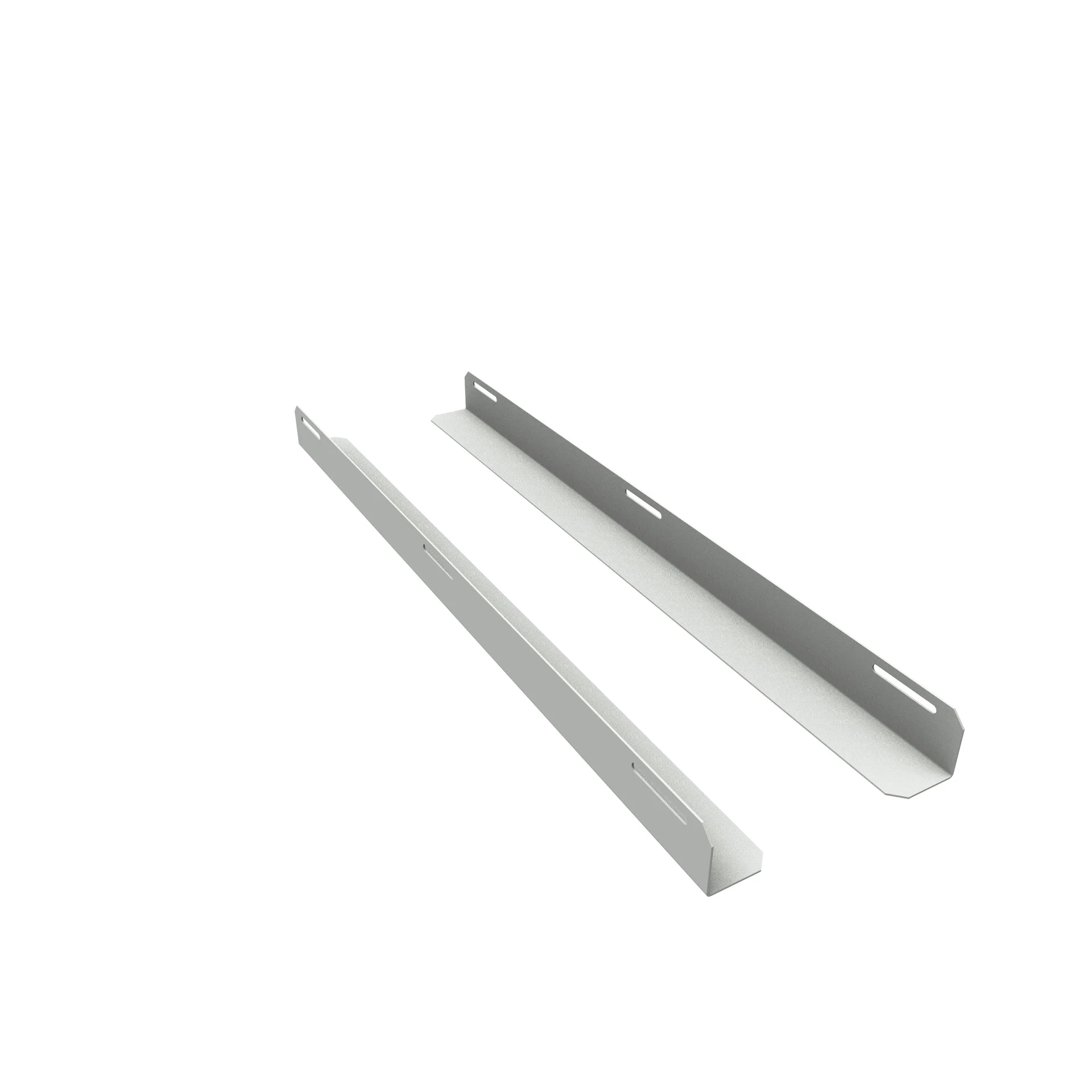 Комплект уголков опорных для шкафа глубиной 1000мм (глубина уголка 710мм), распределённая нагрузка 20кг, цвет-серый (SNR-CORNER-10071-20G)