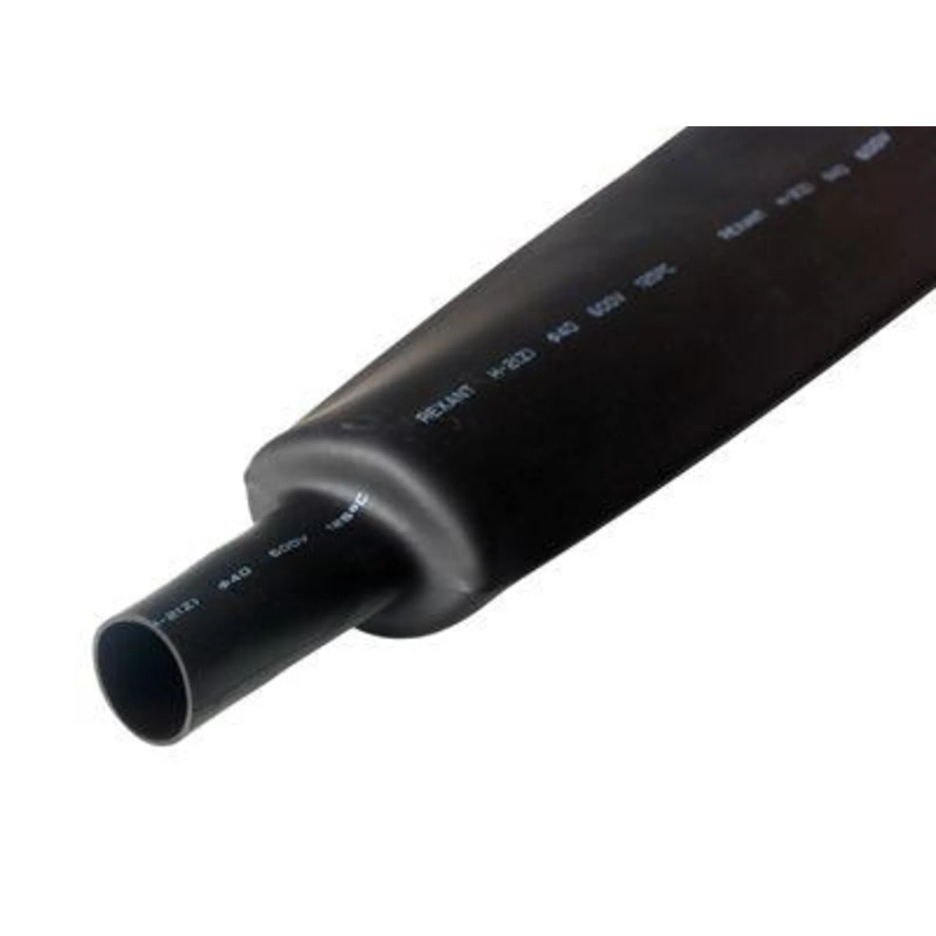 Трубка термоусадочная 40.0/20.0 1м черн. Rexant 24-0007