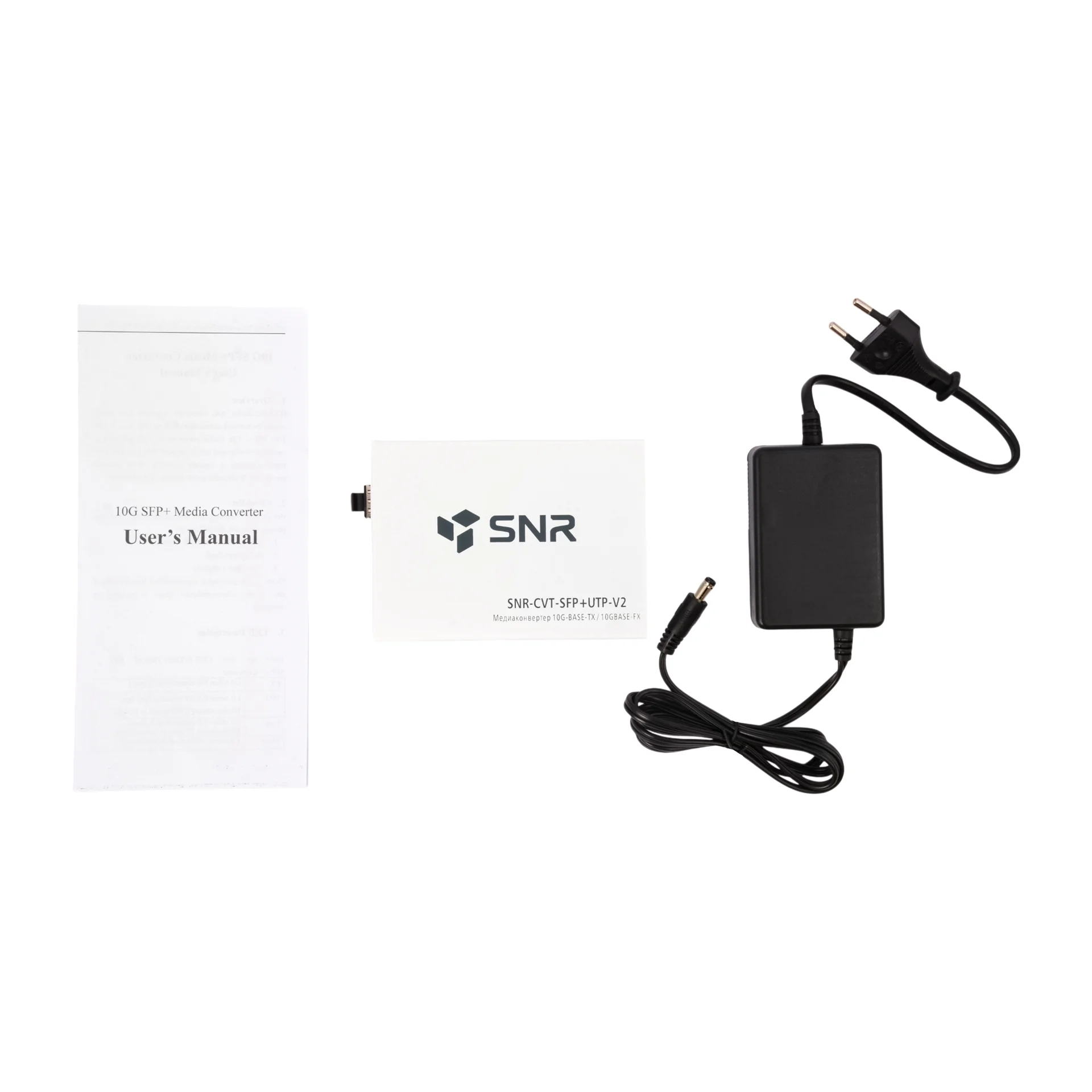 Медиаконвертер 10Gb SFP+ / UTP