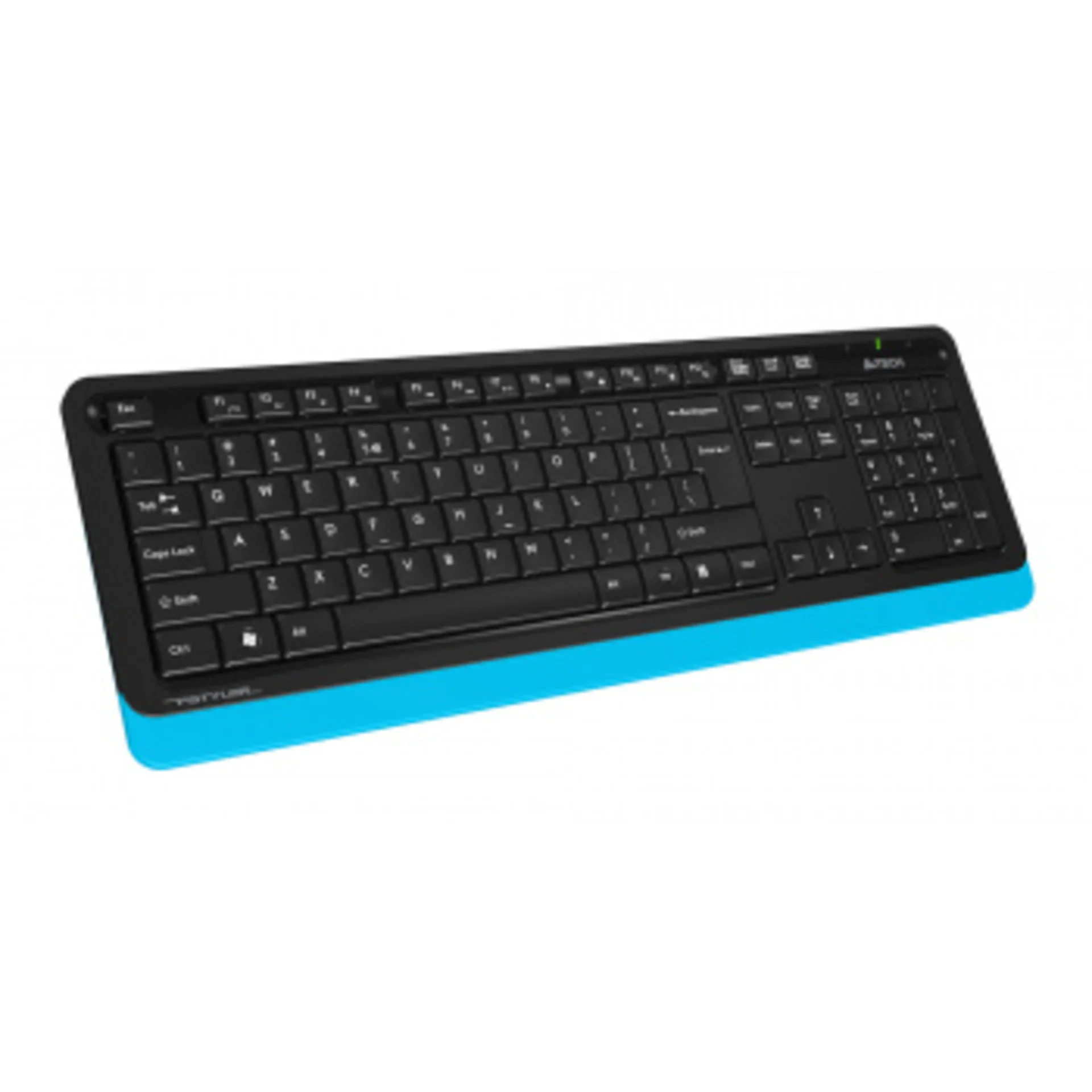 Клавиатура + мышь A4Tech Fstyler FG1010 клав:черный/синий мышь:черный/синий USB беспроводная Multimedia (FG1010 BLUE)
