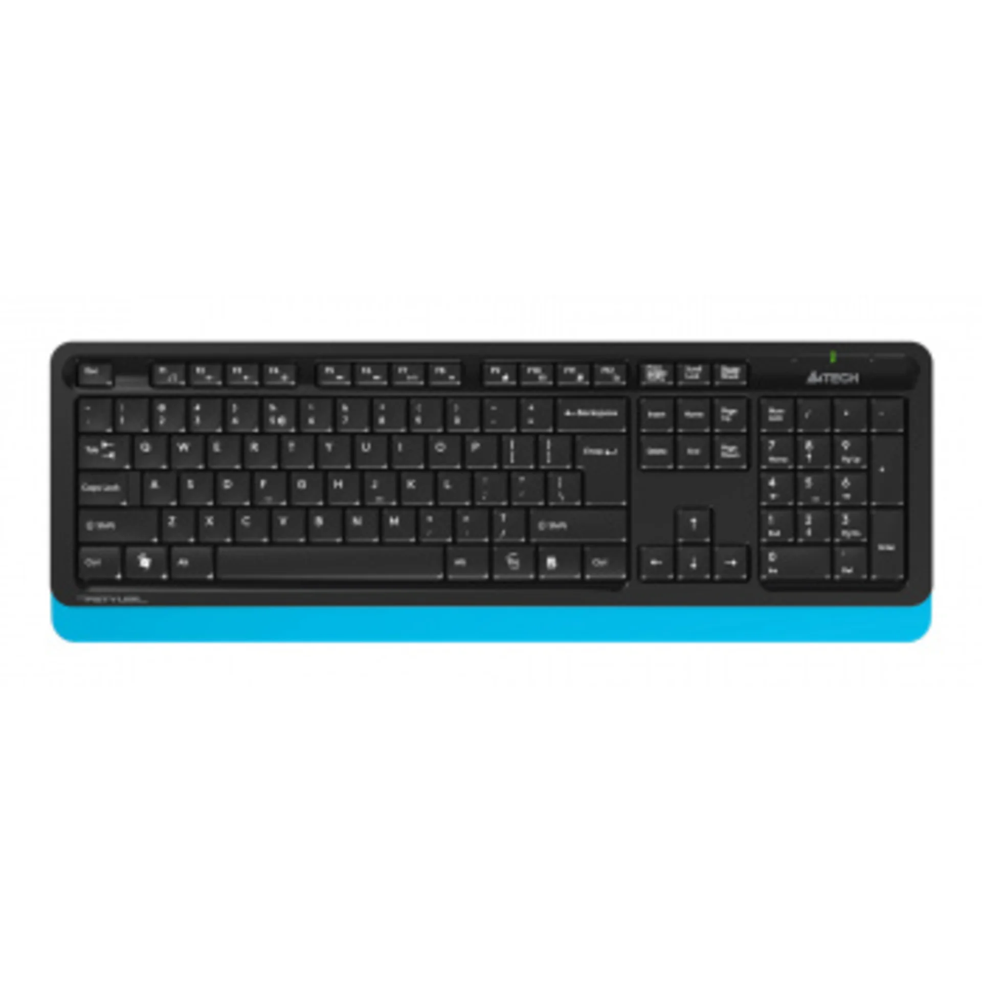Клавиатура + мышь A4Tech Fstyler FG1010 клав:черный/синий мышь:черный/синий USB беспроводная Multimedia (FG1010 BLUE)