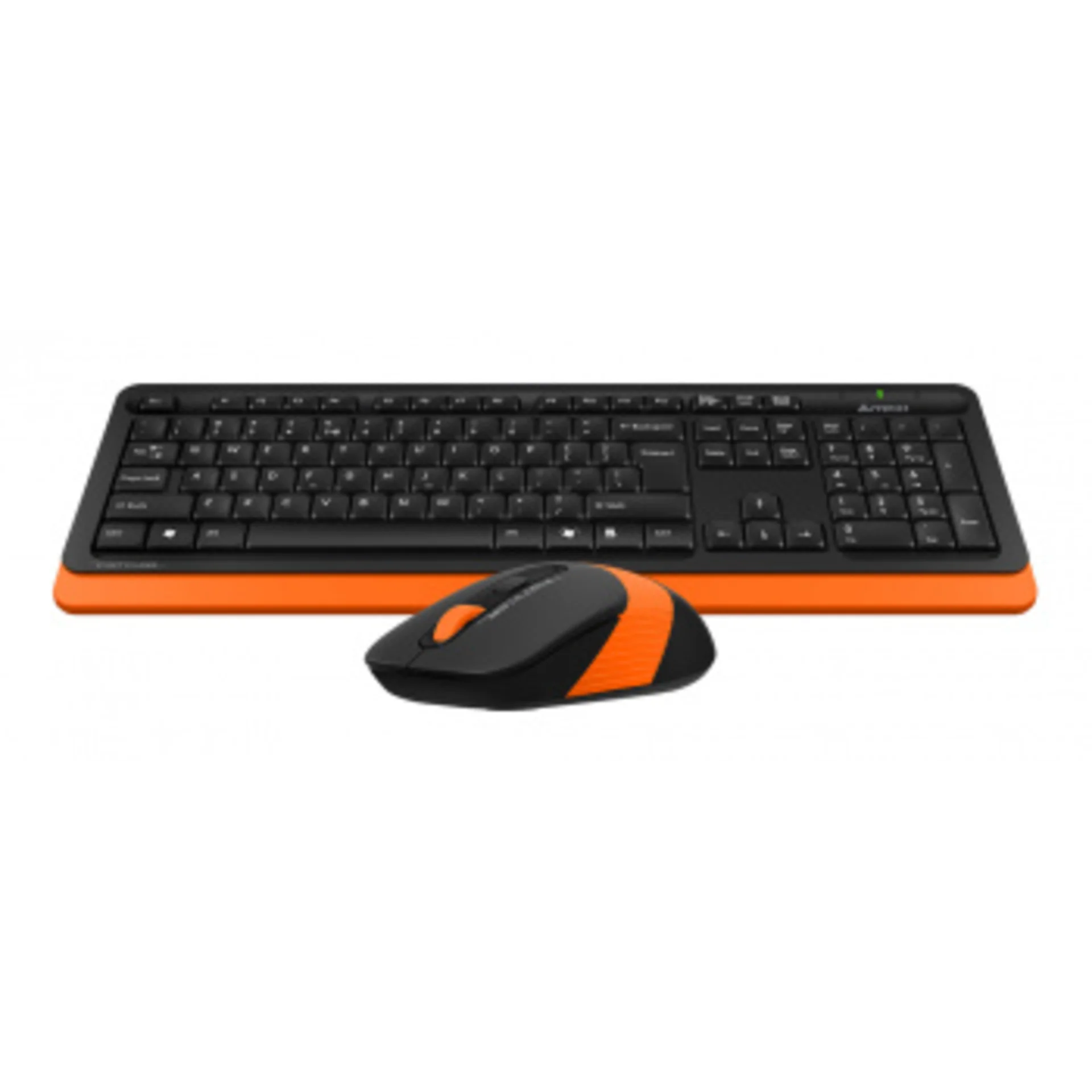 Клавиатура + мышь A4Tech Fstyler FG1010 клав:черный/оранжевый мышь:черный/оранжевый USB беспроводная Multimedia (FG1010 ORANGE)