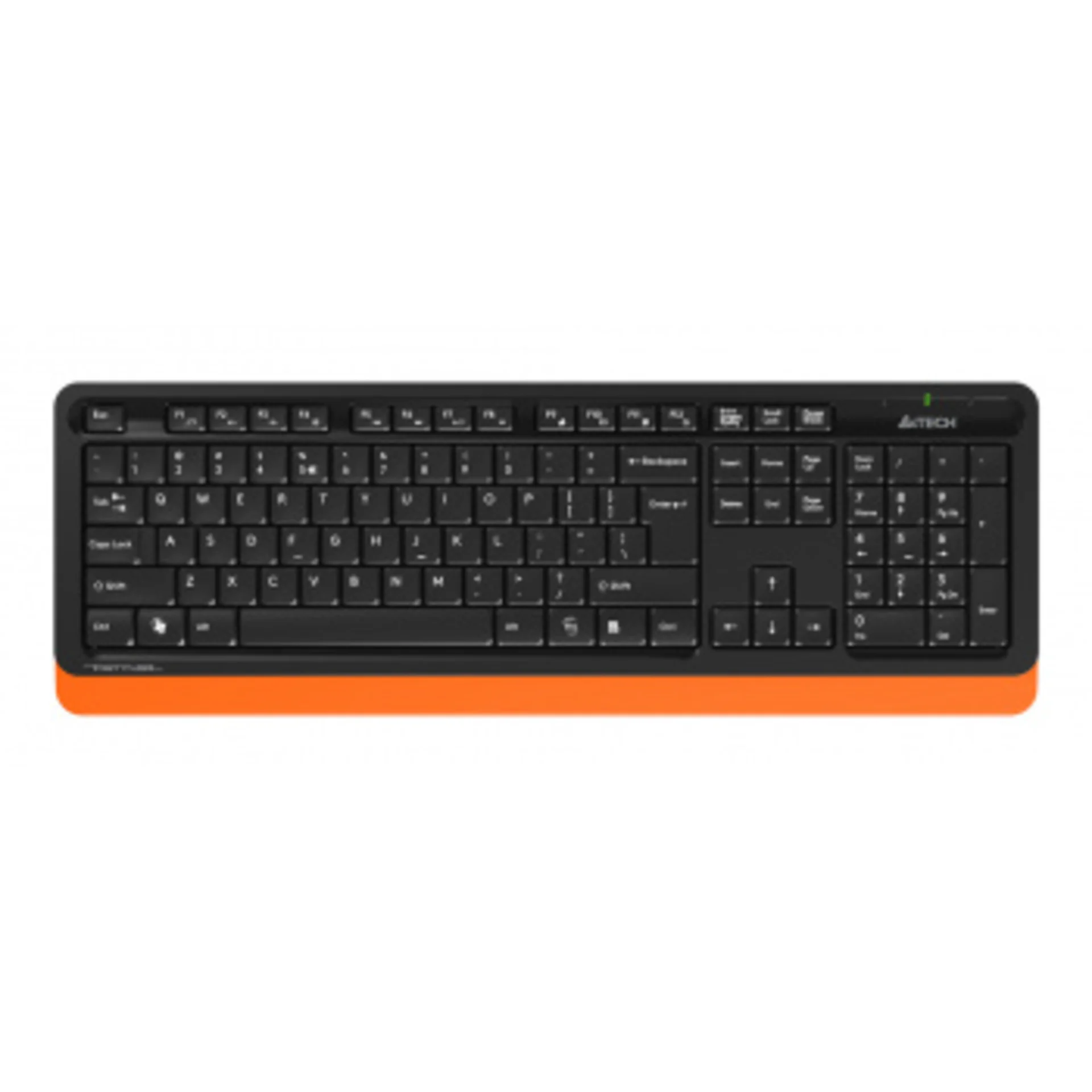 Клавиатура + мышь A4Tech Fstyler FG1010 клав:черный/оранжевый мышь:черный/оранжевый USB беспроводная Multimedia (FG1010 ORANGE)