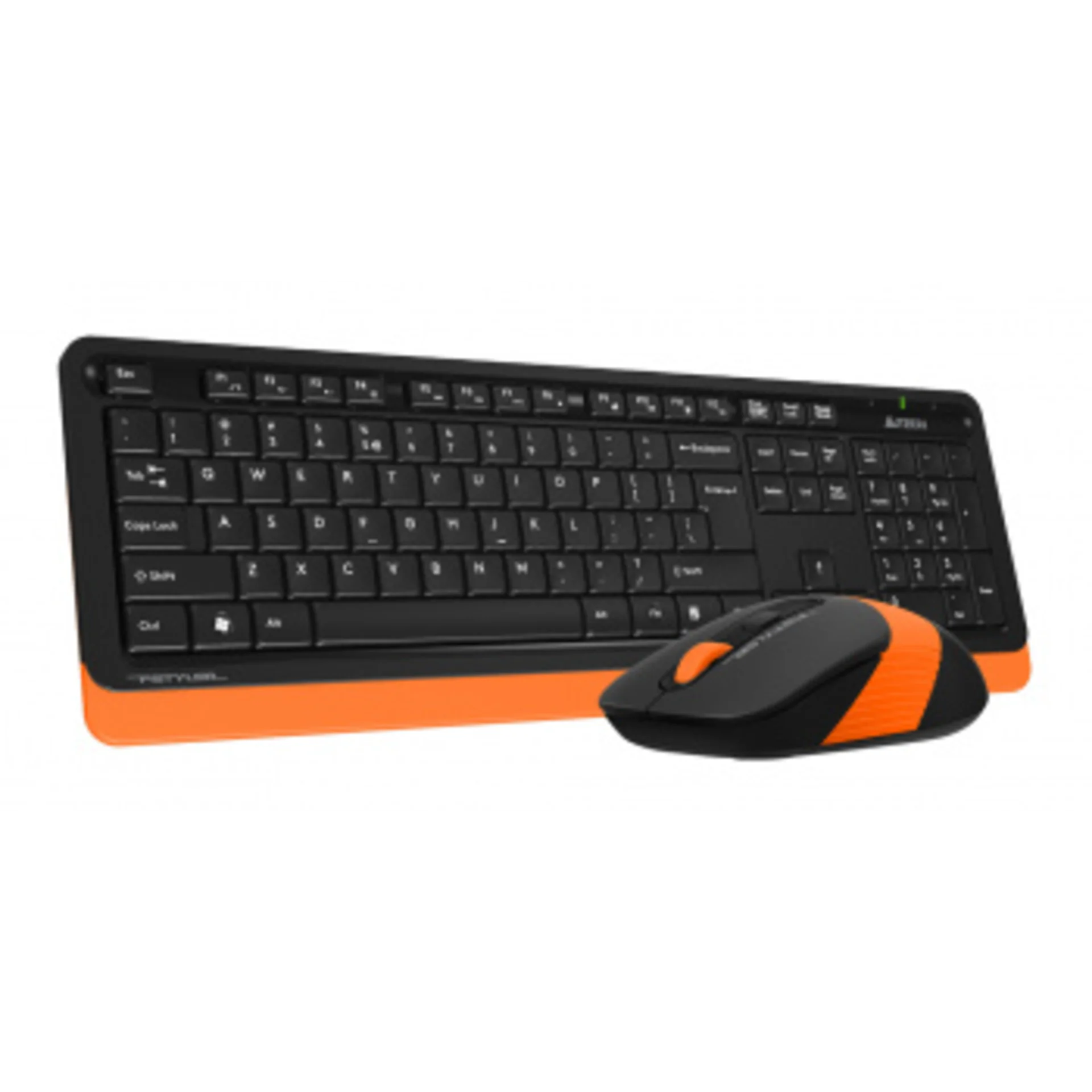 Клавиатура + мышь A4Tech Fstyler FG1010 клав:черный/оранжевый мышь:черный/оранжевый USB беспроводная Multimedia (FG1010 ORANGE)
