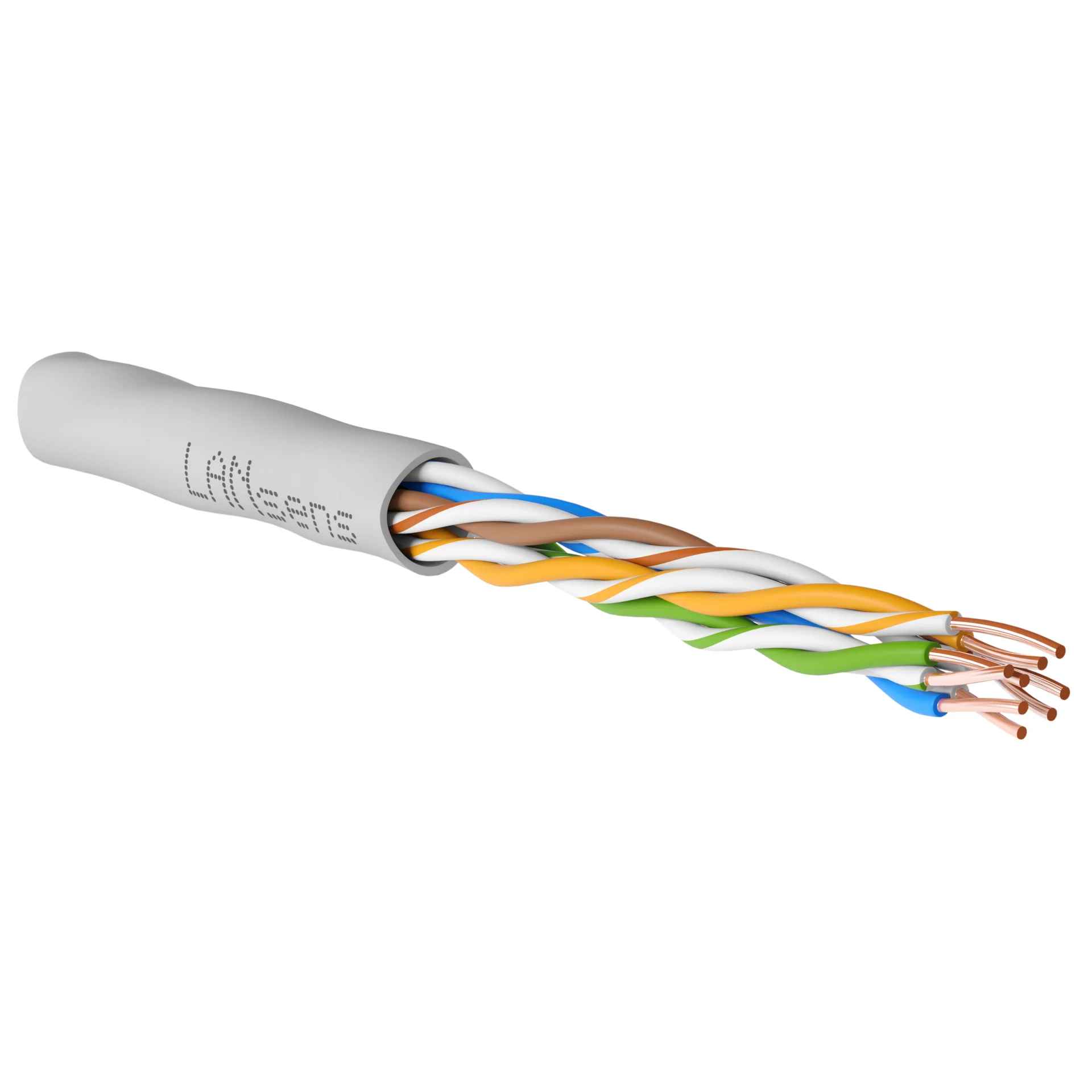 Кабель витая пара LANsens UTP, 4 пары Cat.5e, PVC, indoor, 305м