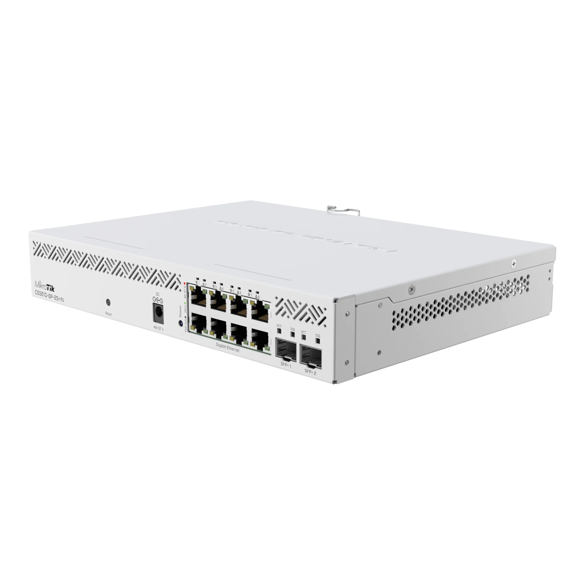 Коммутатор MikroTik Cloud Smart Switch CSS610-8P-2S+IN