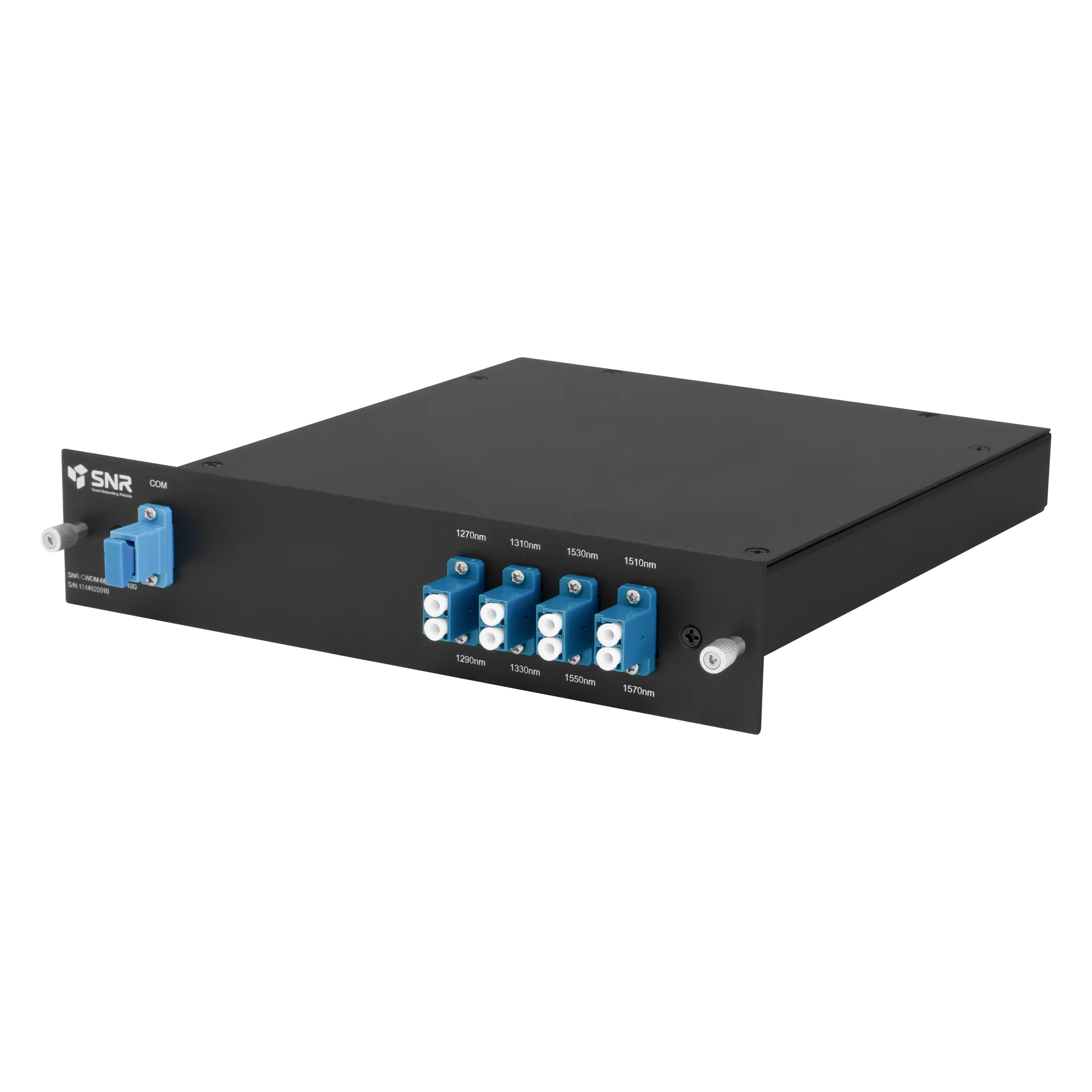 Мультиплексор CWDM одноволоконный 4-х канальный (TRx: 1270, 1290, 1310, 1330, 1530, 1550, 1510, 1570нм)