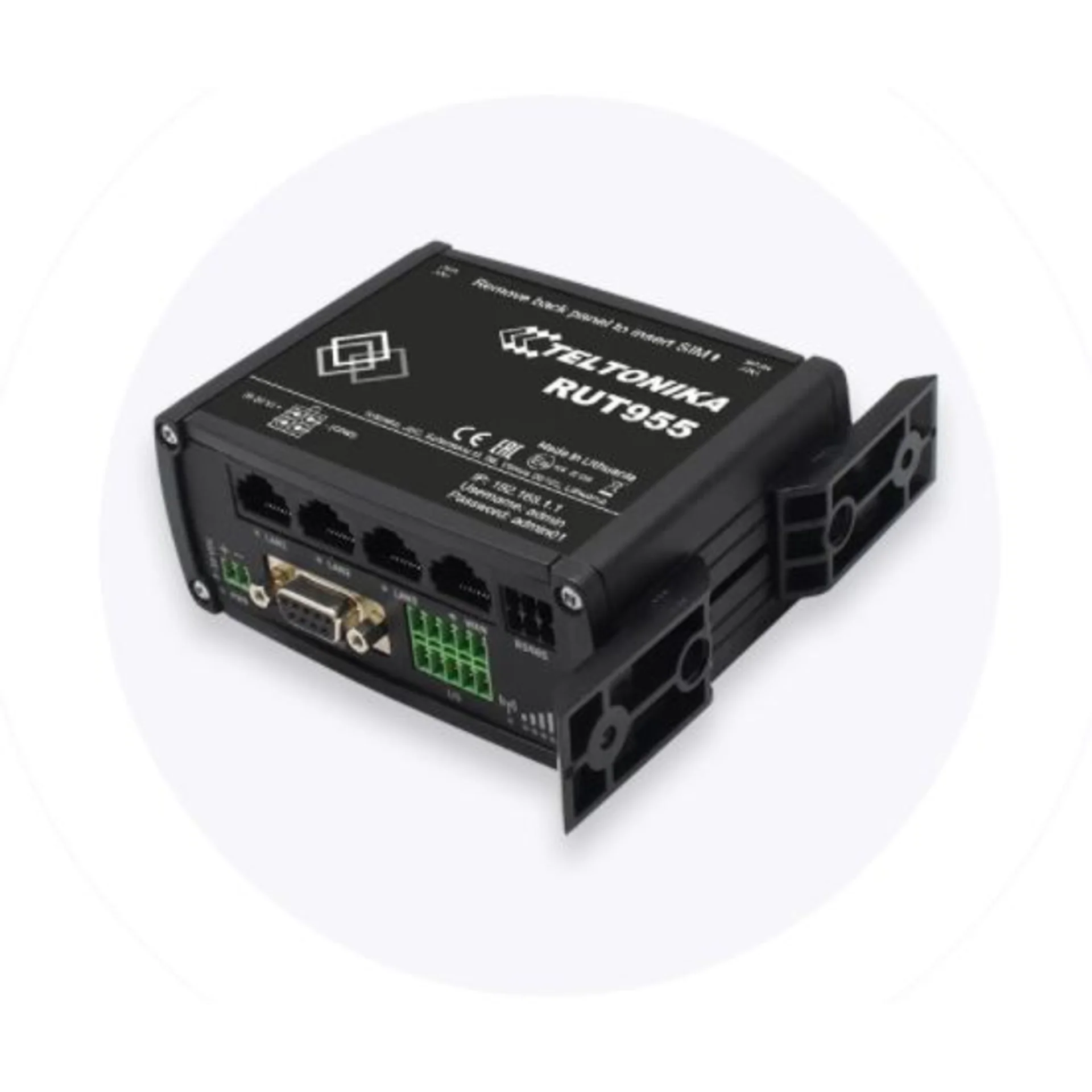 Крепление пластиковое на вертикальную поверхность, 2 шт. Teltonika