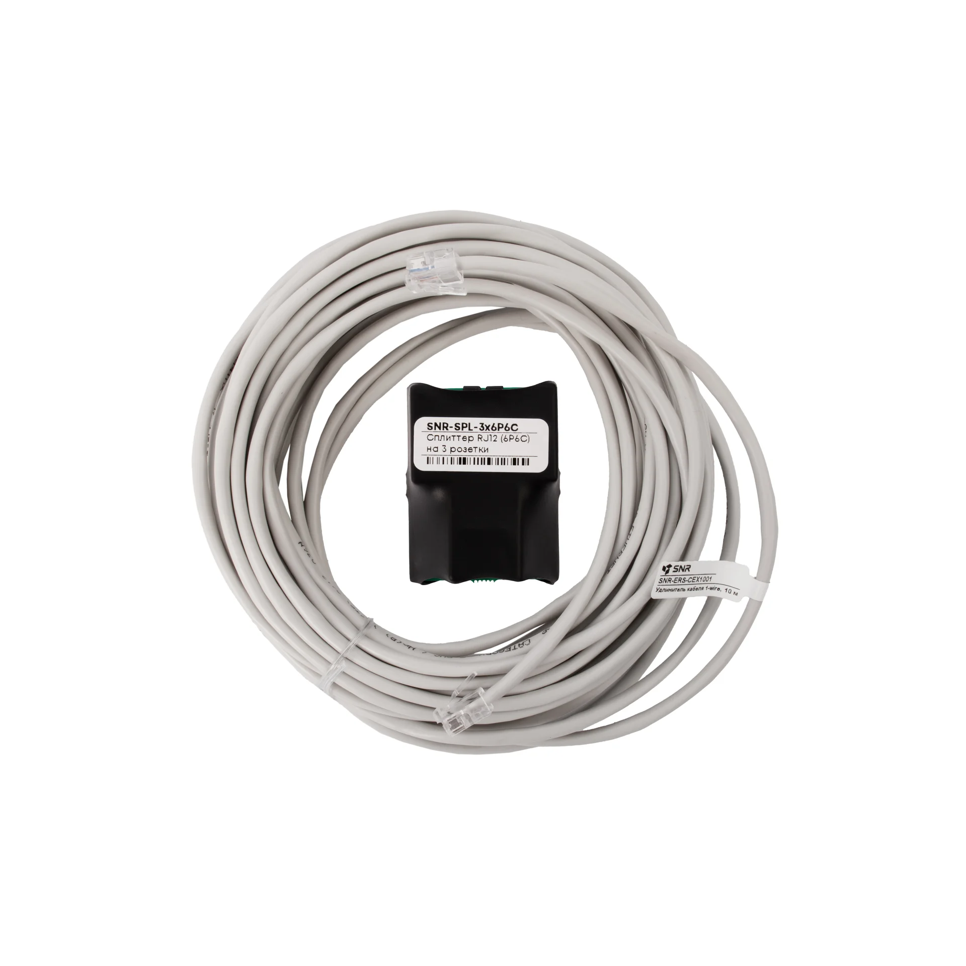 Удлинитель кабеля 1-wire, 10м