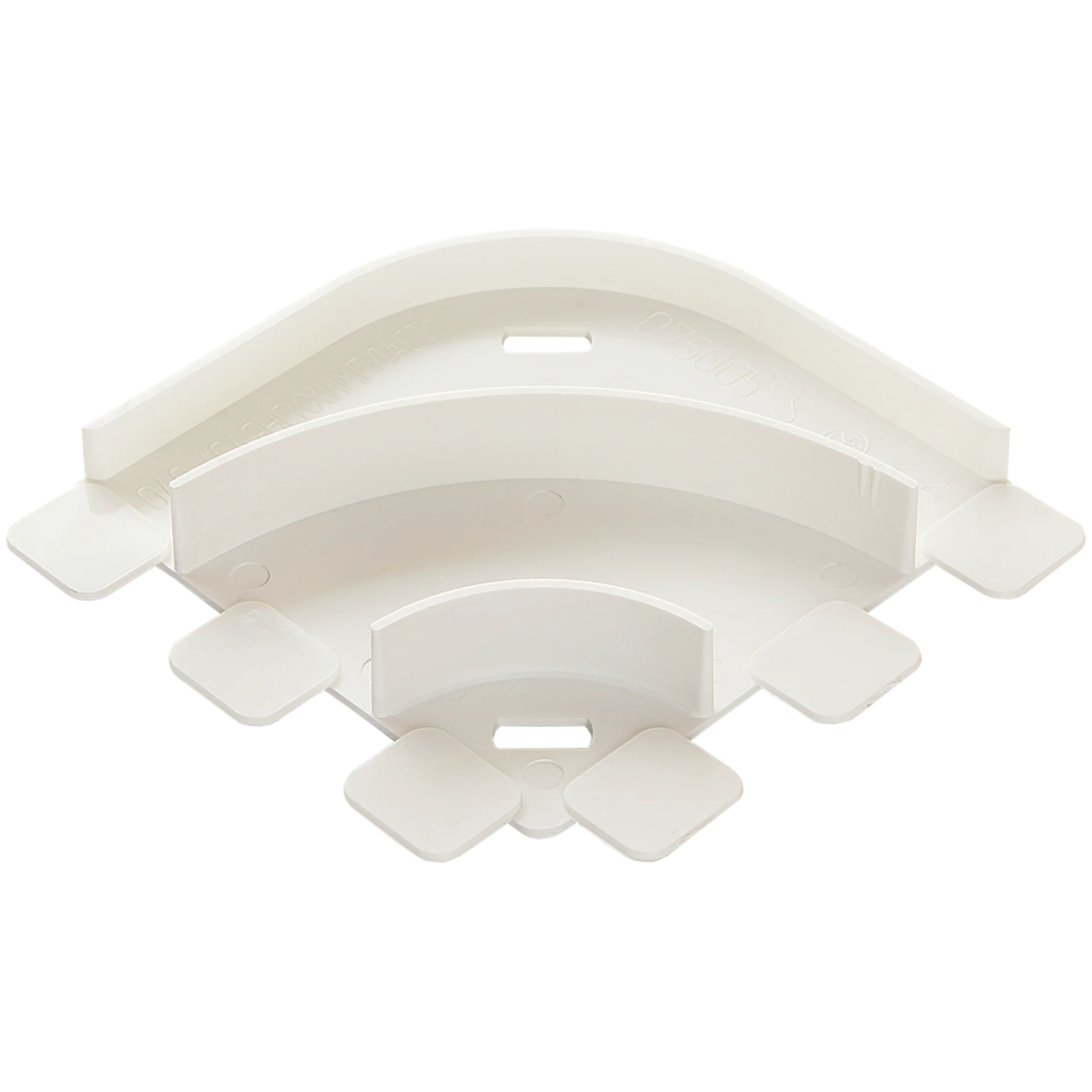 Угол плоский изменяемый для кабельного канала 75х20