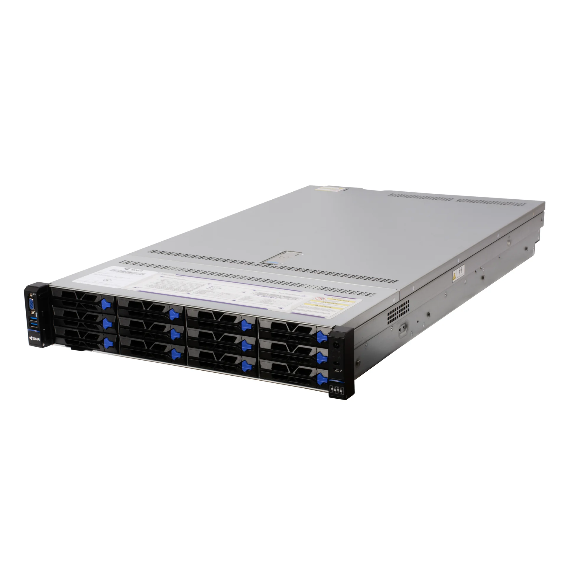 Серверная платформа SNR-SR2412LS, 2U, Scalable Gen4,5, DDR5, 12xHDD, резервируемый БП