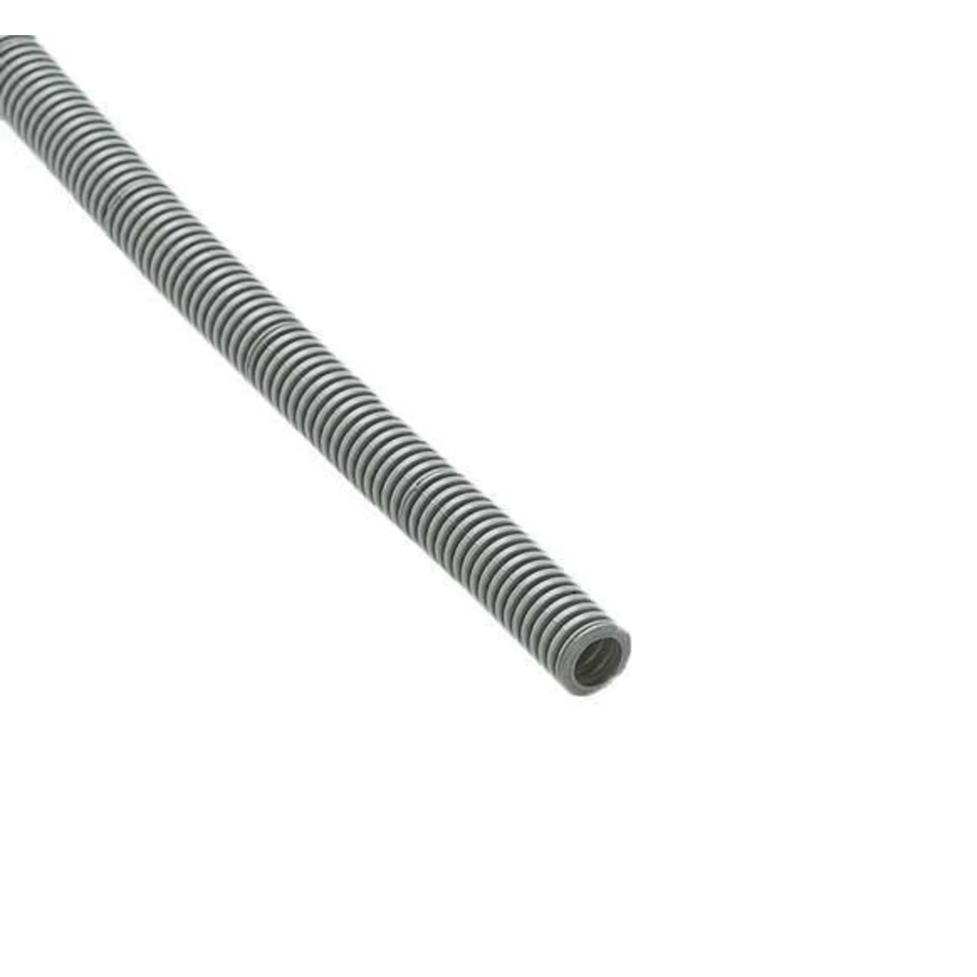 Труба гофрированная ПВХ легкая d16мм с протяжкой сер. (уп.100м) Ruvinil 11601(100)