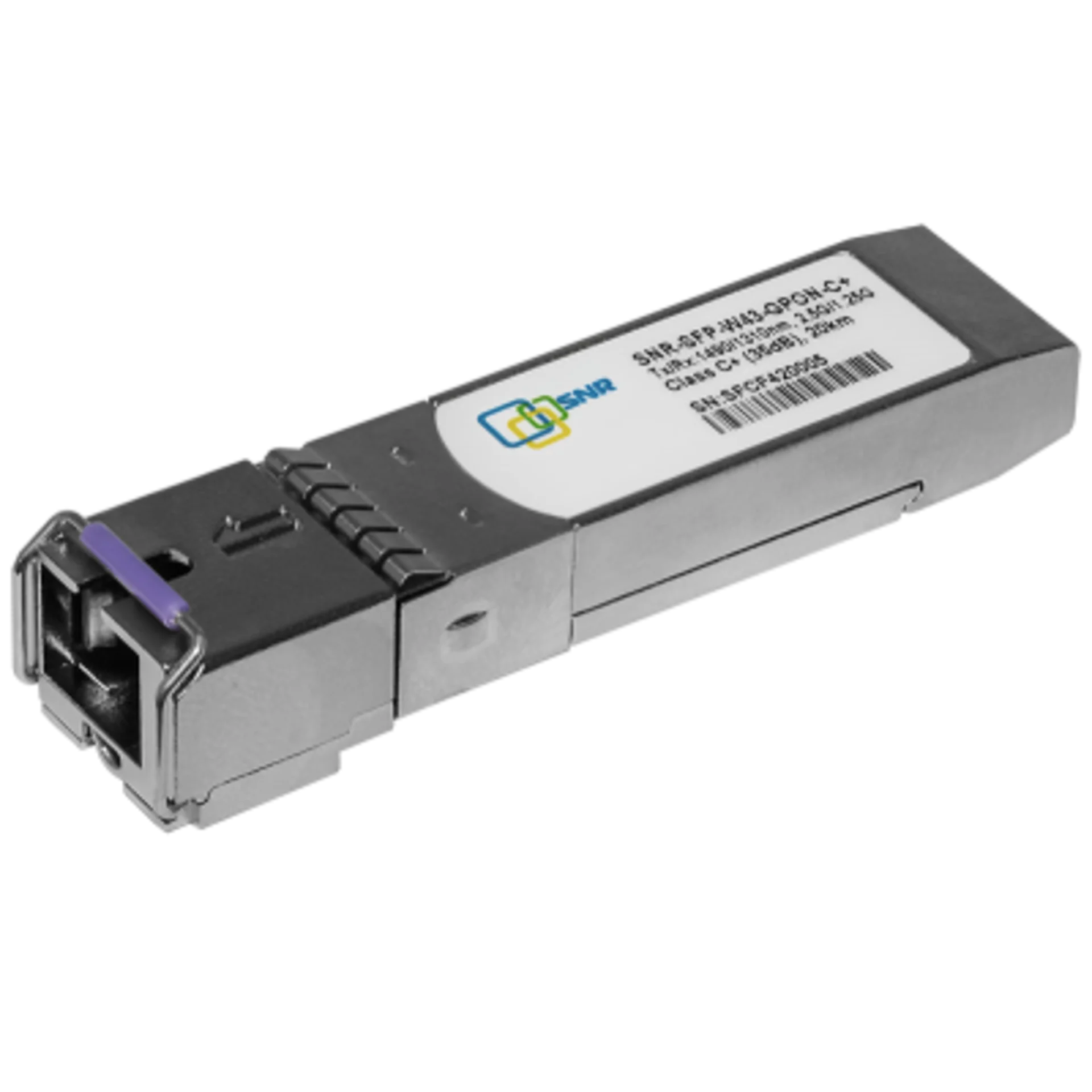 Модуль SFP WDM GPON, дальность до 20км (35dB), Tx/Rx: 1490/1310нм