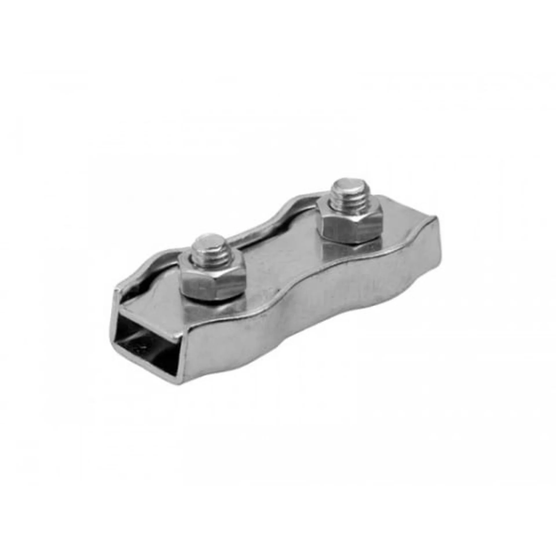 Зажим для троса двойной 5мм Duplex оцинкованный (duplex-5)