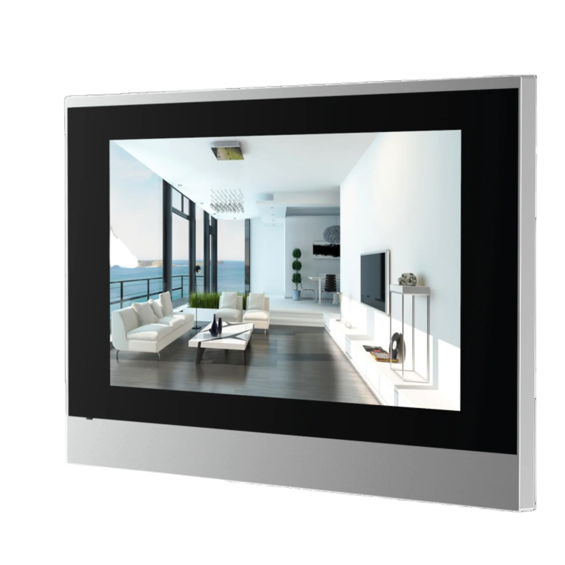 SIP монитор SNR-VDM1 с сенсорным экраном, POE 802.3af, 12V DC