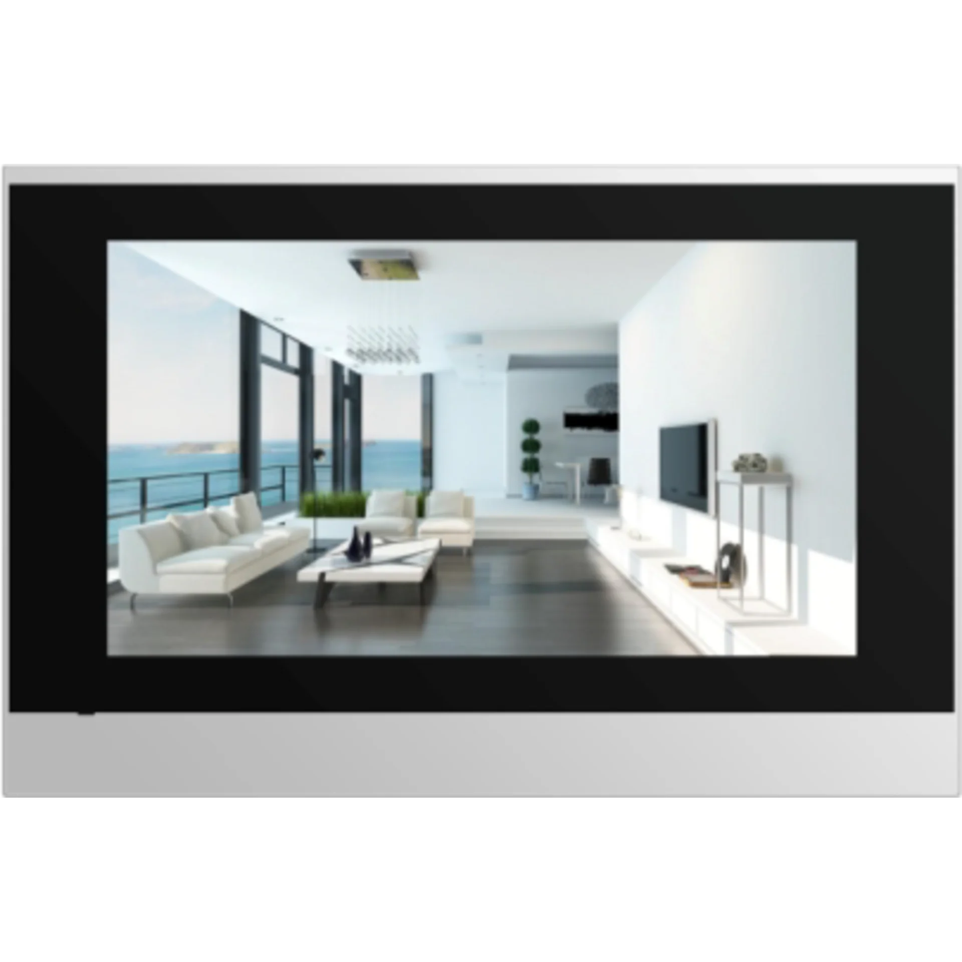 SIP монитор SNR-VDM1 с сенсорным экраном, POE 802.3af, 12V DC