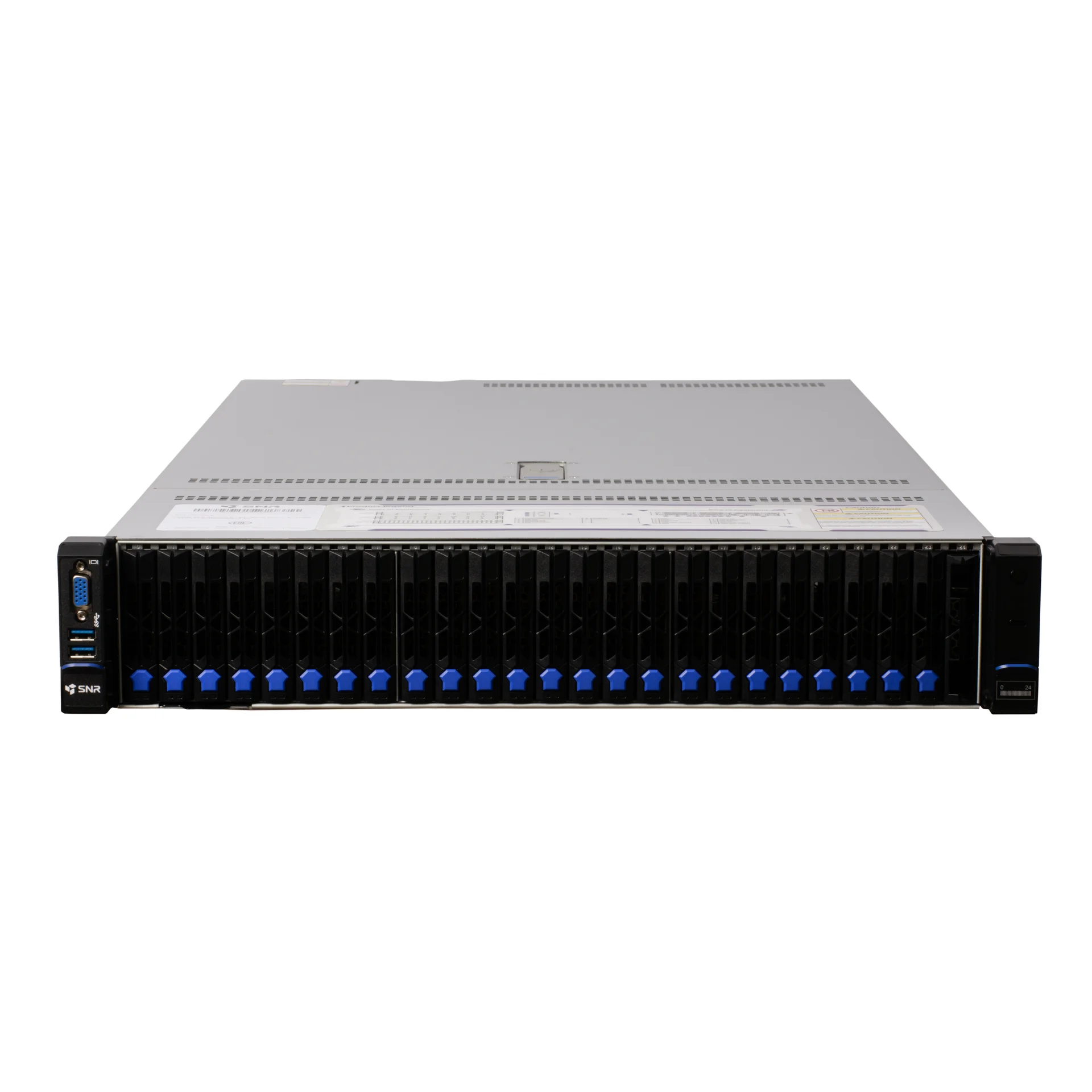 Серверная платформа SNR-SR2425LE-NV, 2U, AMD EPYC Gen4,5, DDR5, 24xHDD, резервируемый БП