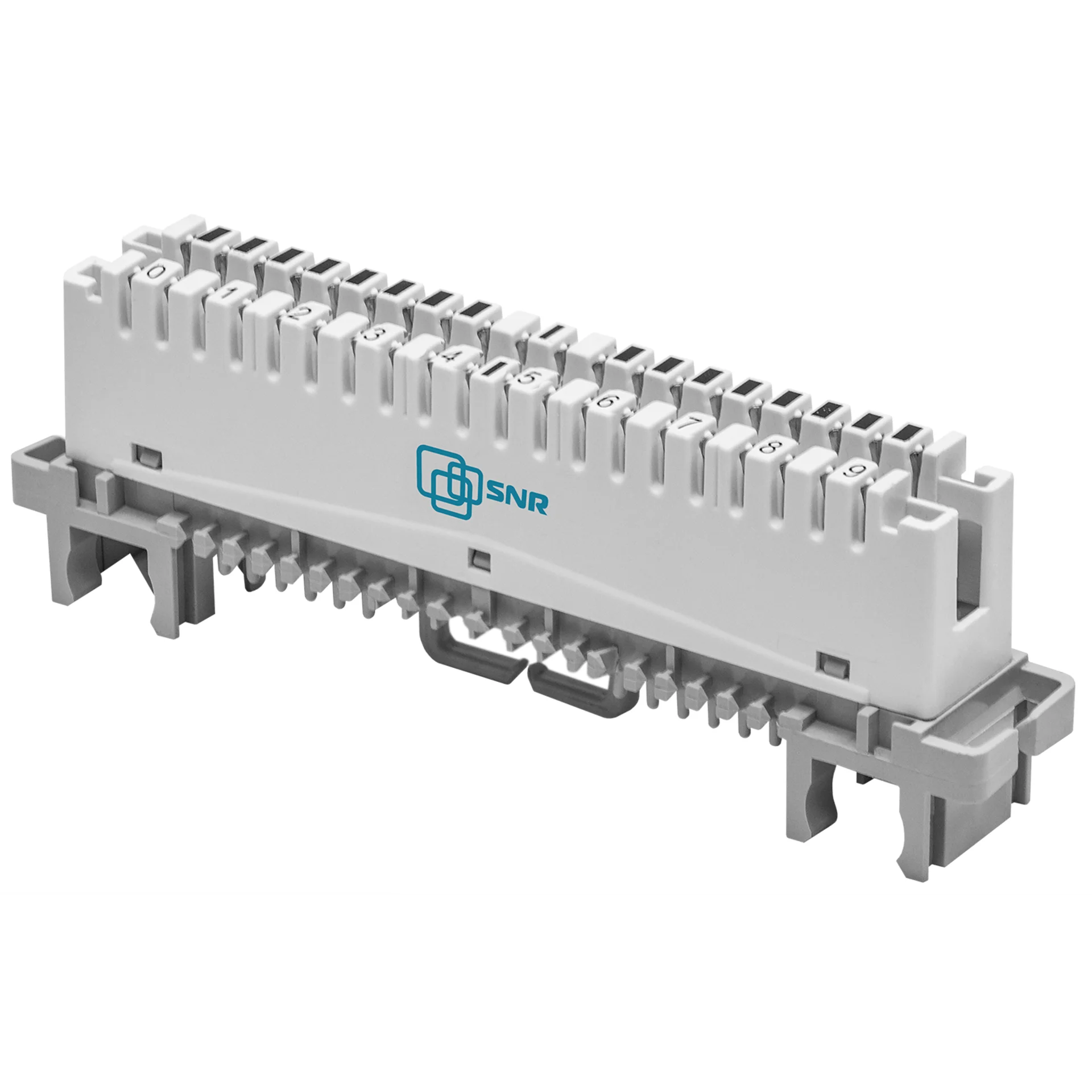 Плинт размыкаемый LSA-PROFIL 10 пар, универсальный, маркировка 0…9