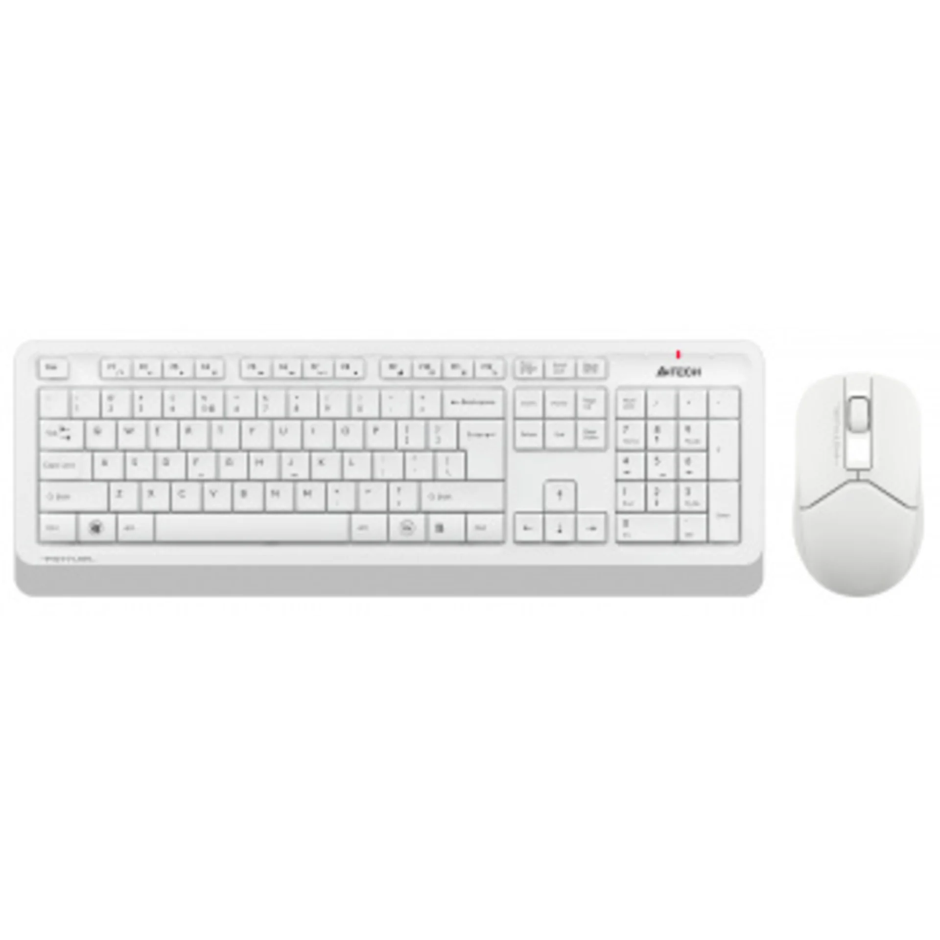 Клавиатура + мышь A4Tech Fstyler FG1012 клав:белый мышь:белый USB беспроводная Multimedia (FG1012 WHITE)