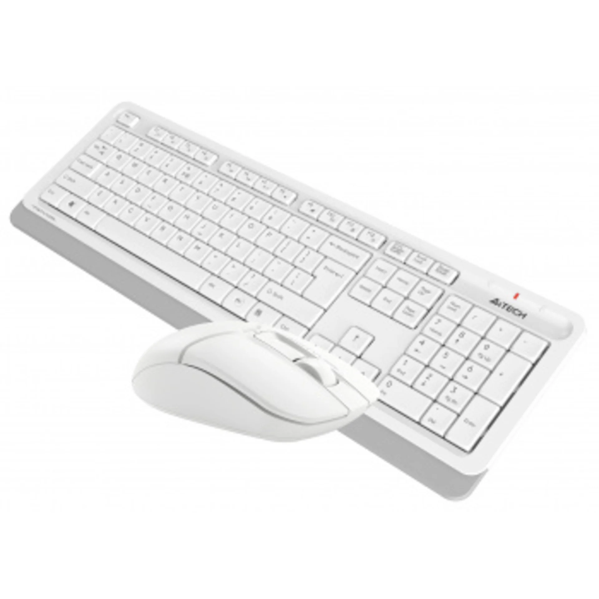 Клавиатура + мышь A4Tech Fstyler FG1012 клав:белый мышь:белый USB беспроводная Multimedia (FG1012 WHITE)