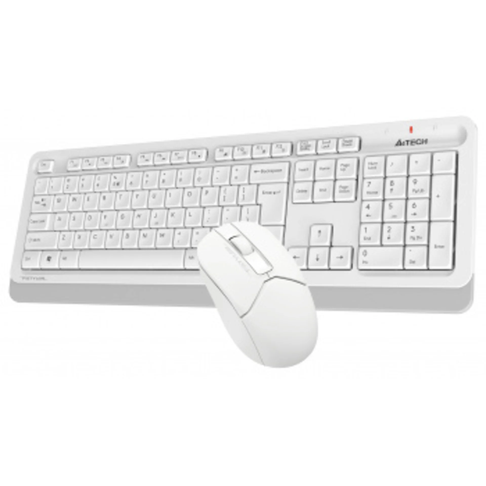 Клавиатура + мышь A4Tech Fstyler FG1012 клав:белый мышь:белый USB беспроводная Multimedia (FG1012 WHITE)