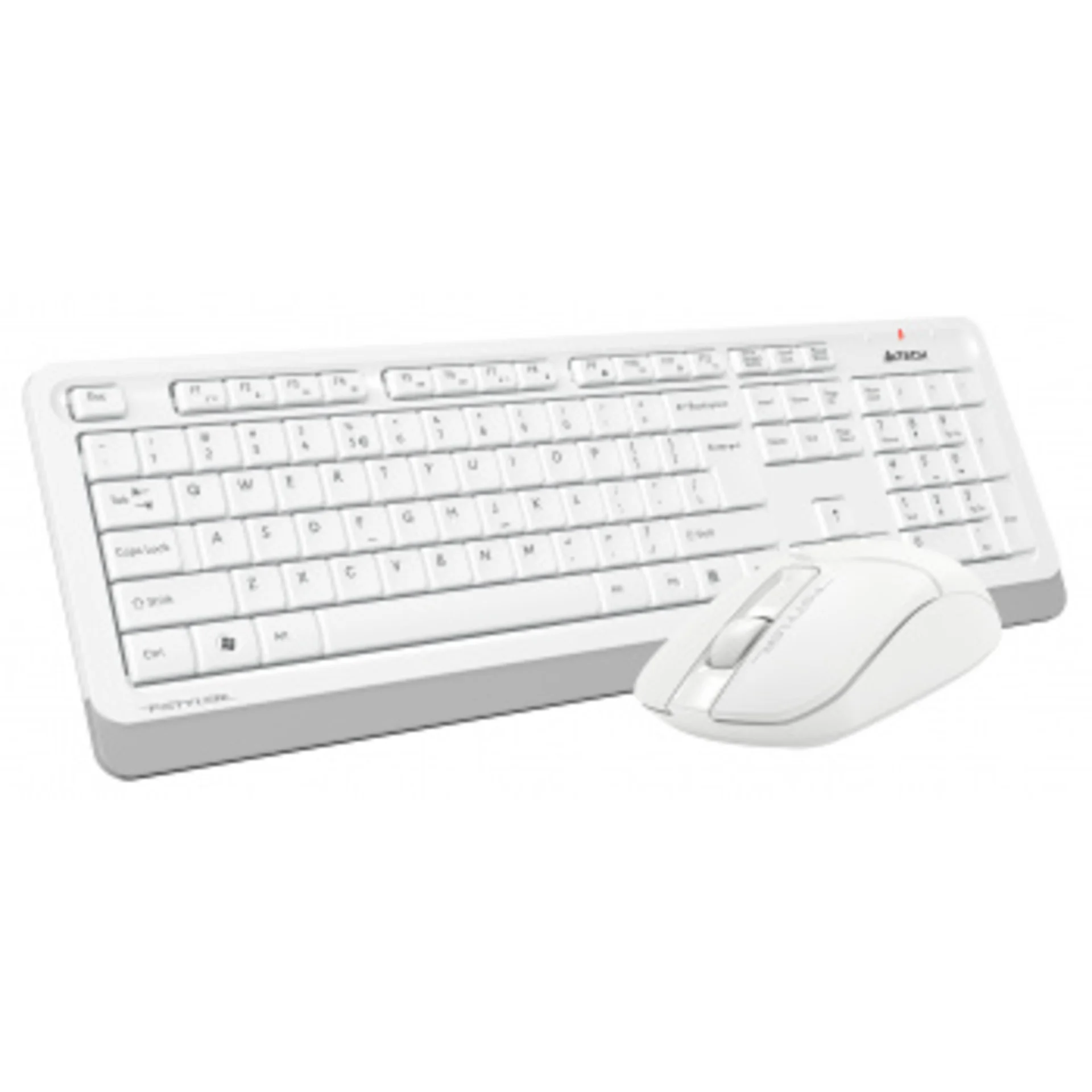 Клавиатура + мышь A4Tech Fstyler FG1012 клав:белый мышь:белый USB беспроводная Multimedia (FG1012 WHITE)
