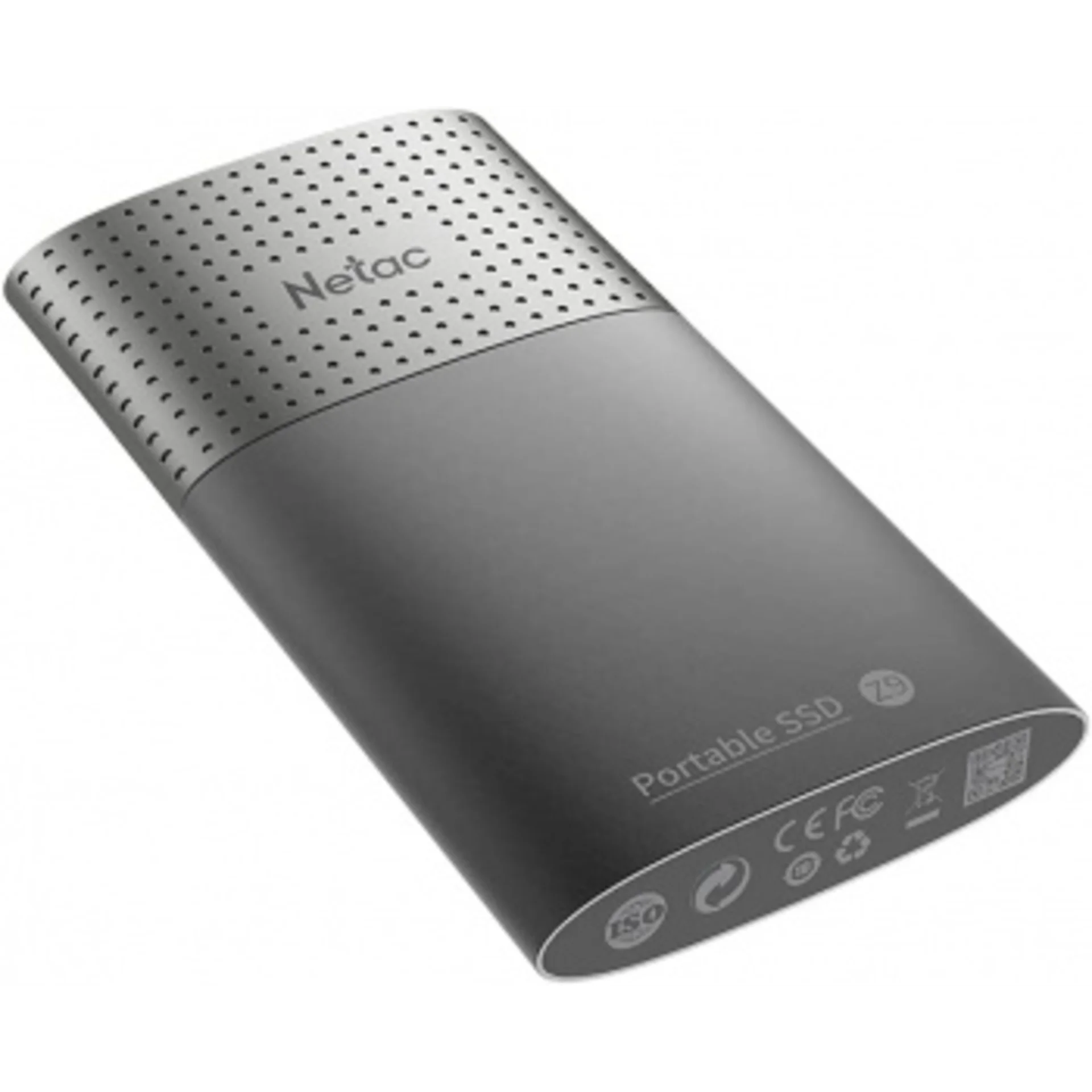 Накопитель SSD Netac USB-C 2000Gb NT01Z9-002T-32BK Z9 1.8" черный