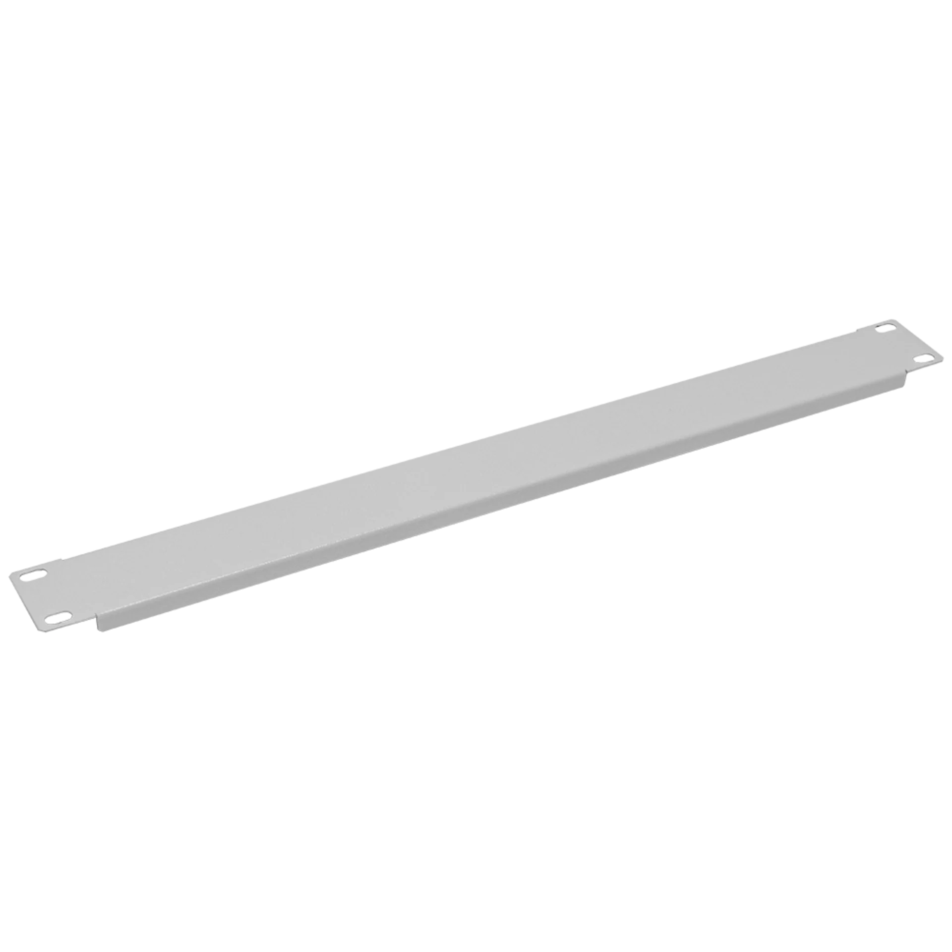Заглушка 1U в телекоммуникационный шкаф 19", серая