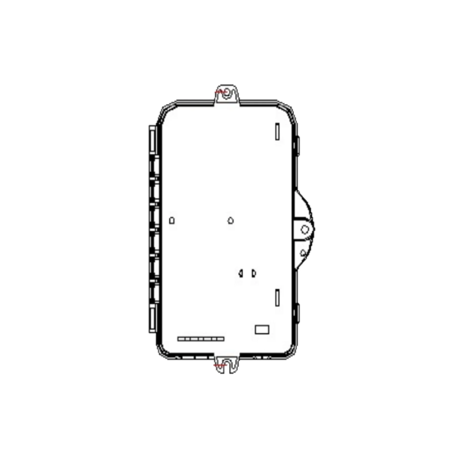 Коробка распределительная оптическая SNR-FTTH-FDB-04T