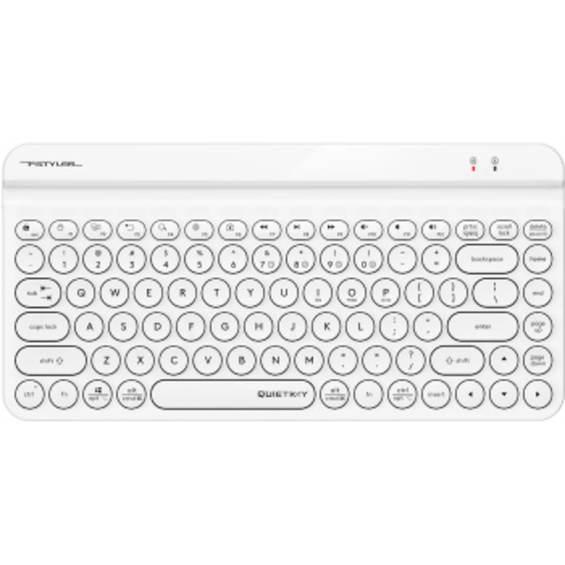 Клавиатура A4Tech Fstyler FBK30 белый USB беспроводная BT/Radio slim Multimedia (FBK30 WHITE)