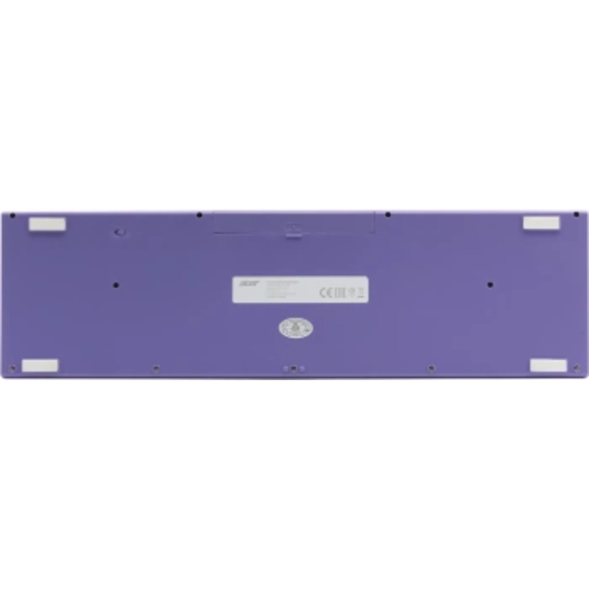 Клавиатура + мышь Acer OCC205 клав:фиолетовый мышь:фиолетовый USB беспроводная slim Multimedia