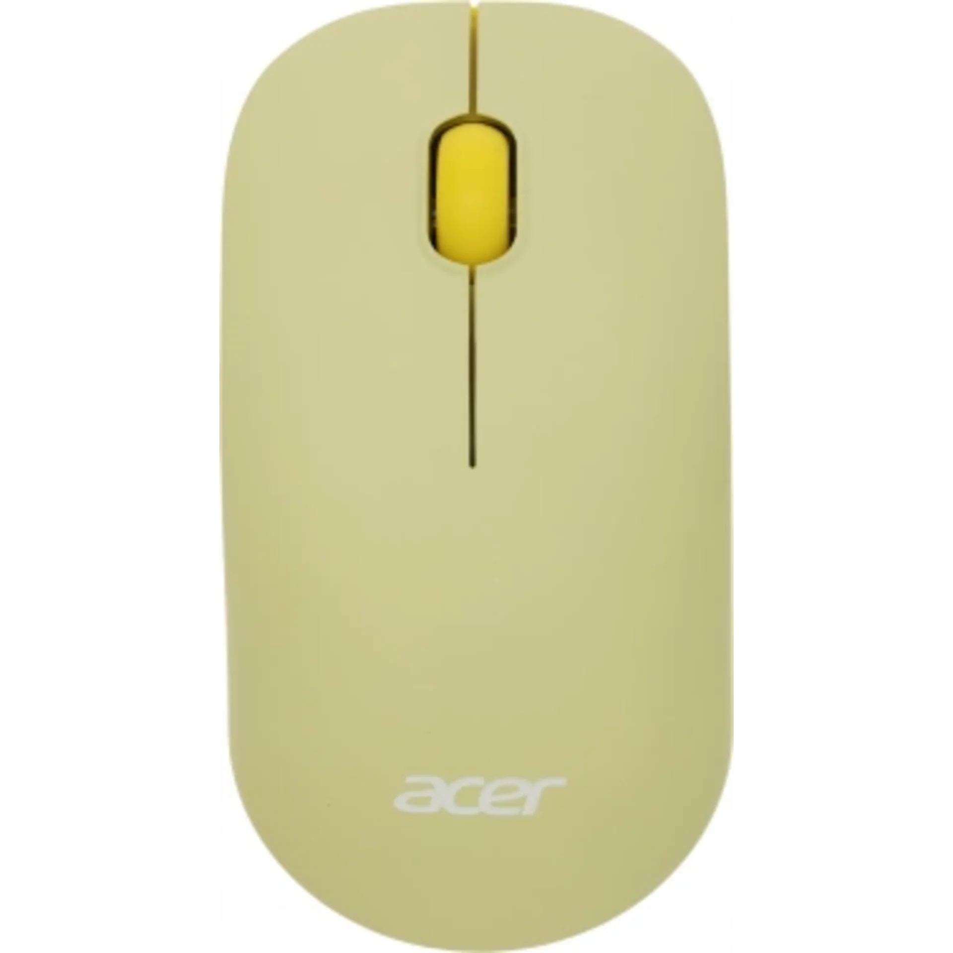 Клавиатура + мышь Acer OCC205 клав:зеленый/желтый мышь:зеленый/желтый USB беспроводная slim